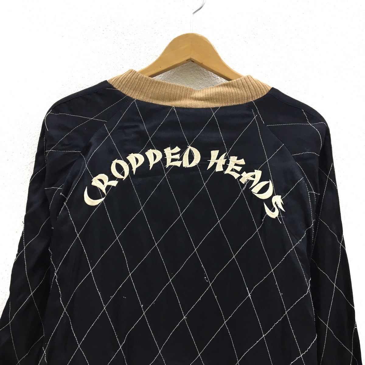 Japanese Brand Sukajan Cropped Head Reversible Jacket Size US L / EU 52-54 / 3 - 9 Thumbnail