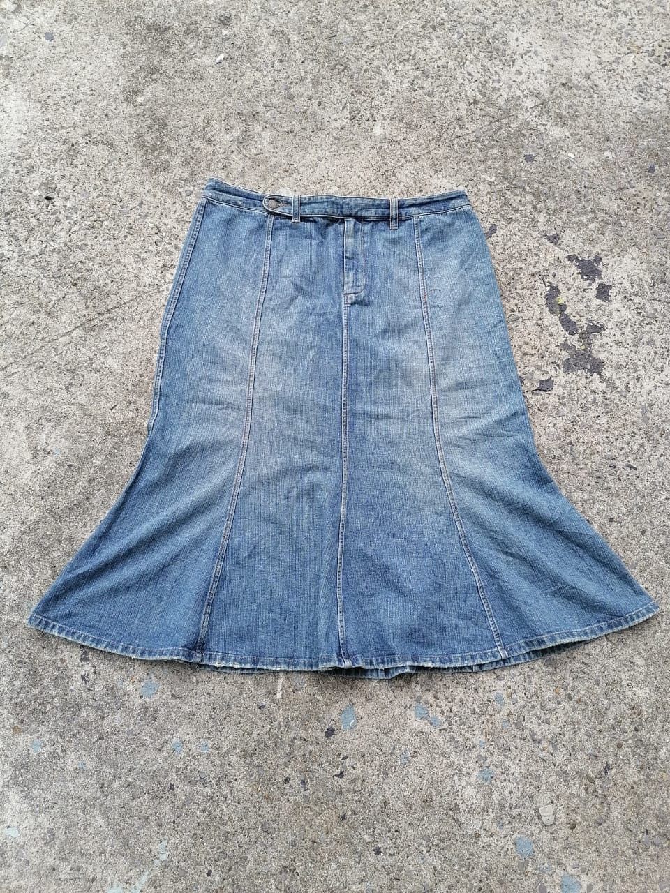 Ralph Lauren Ralph Lauren Denim Skirt Size 36" / US 14 / IT 50 - 1 Thumbnail