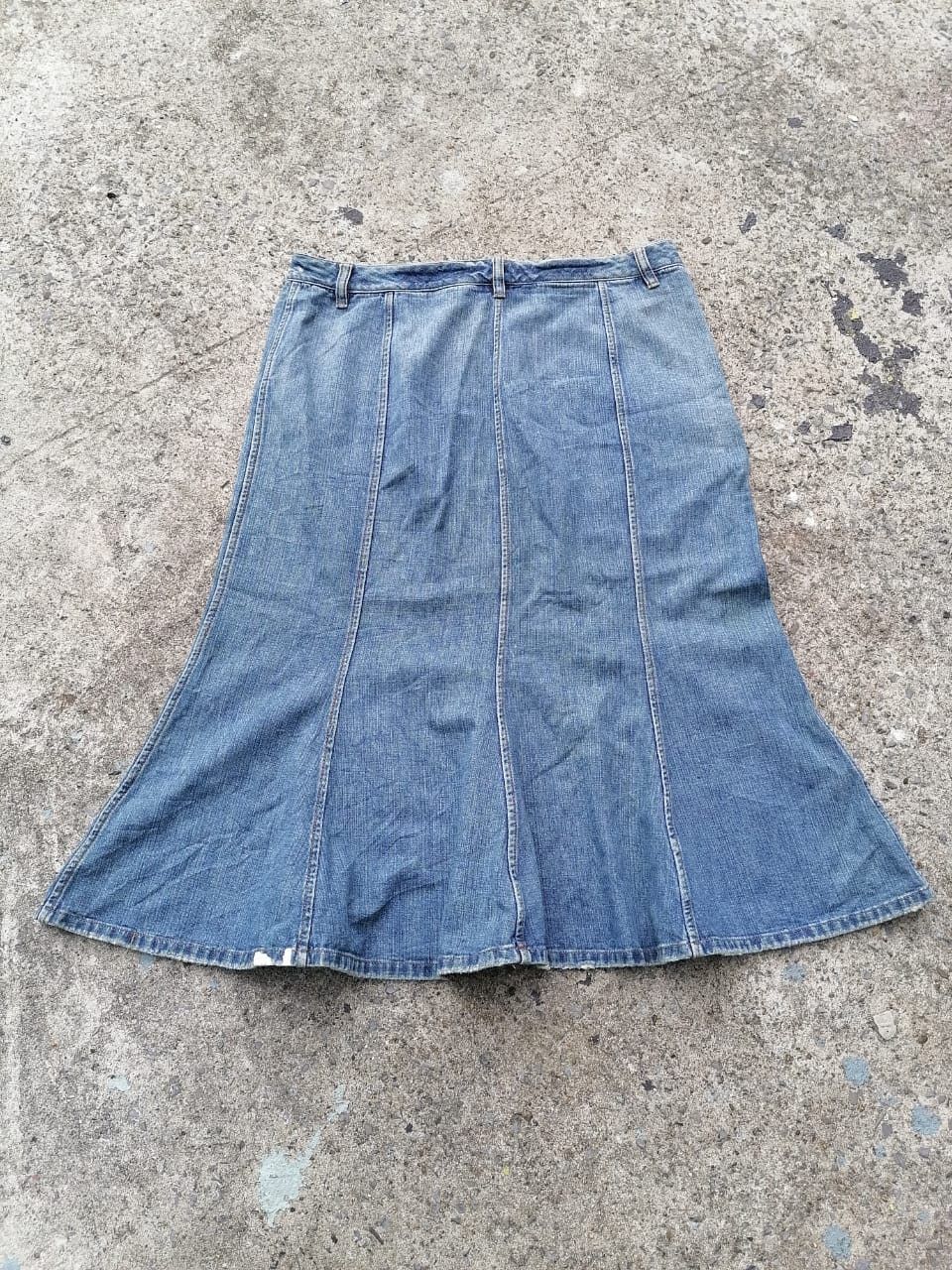 Ralph Lauren Ralph Lauren Denim Skirt Size 36" / US 14 / IT 50 - 5 Thumbnail
