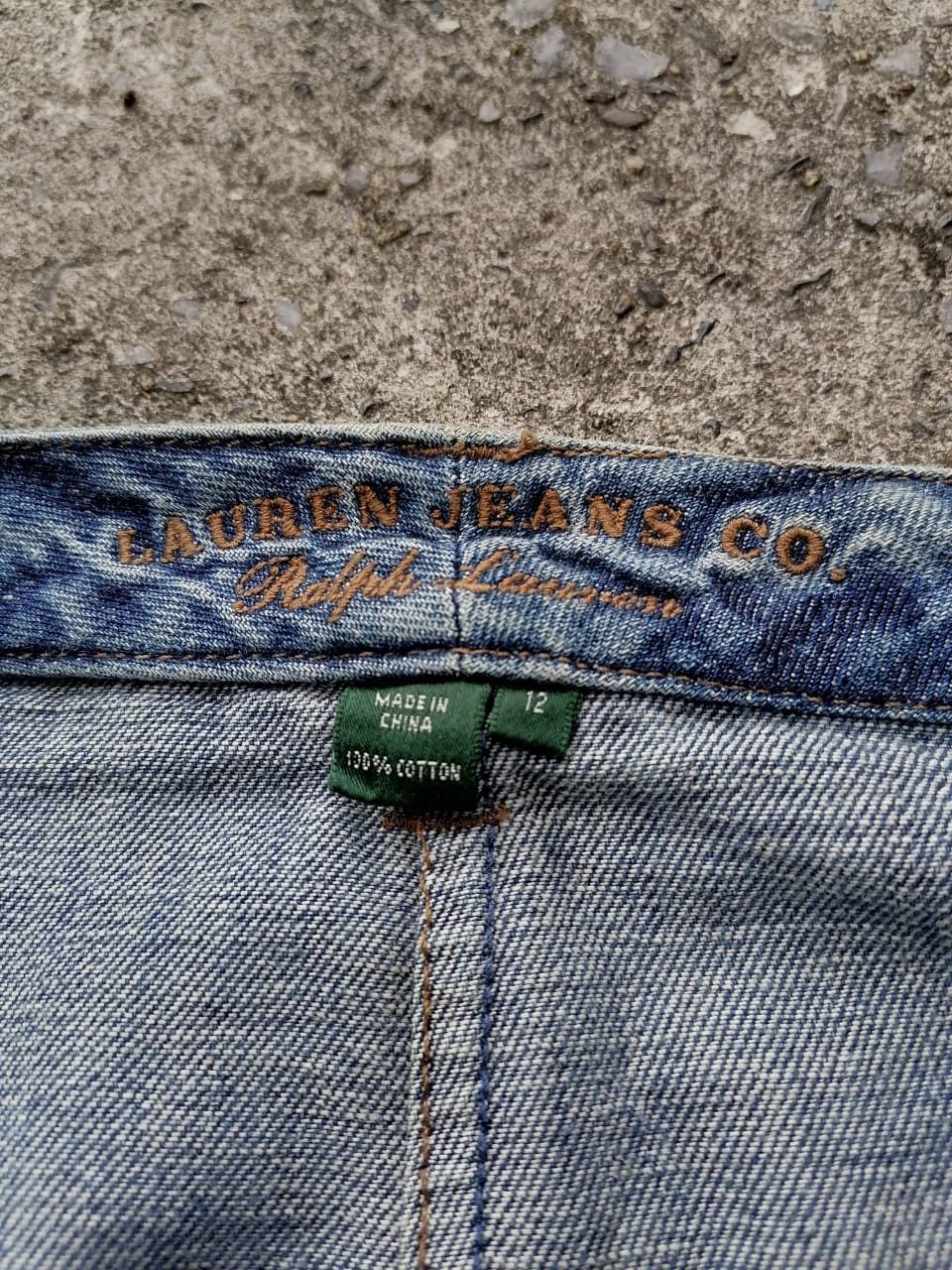 Ralph Lauren Ralph Lauren Denim Skirt Size 36" / US 14 / IT 50 - 6 Thumbnail