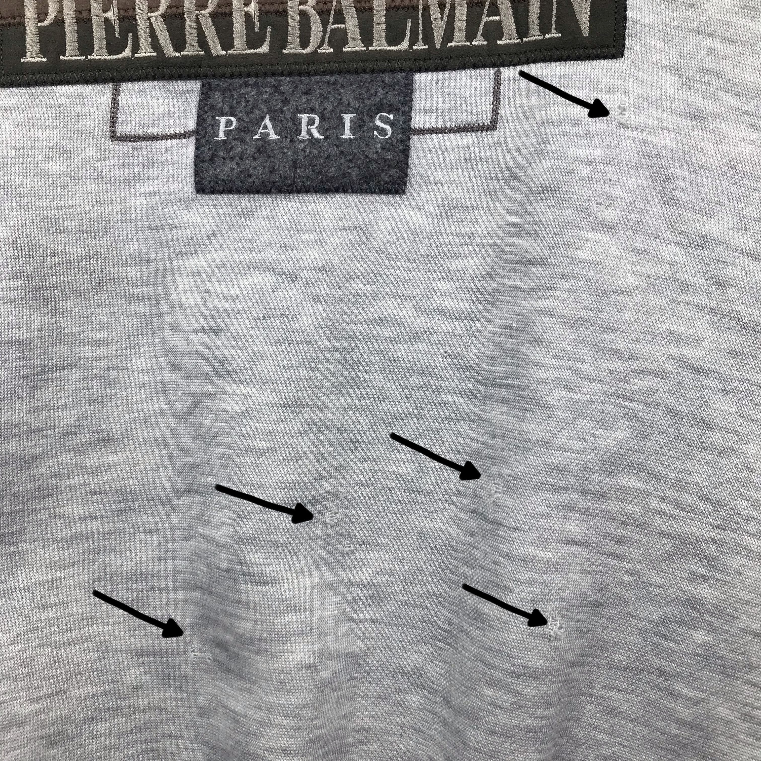 Pierre Balmain Vintage Pierre Balmain Embroidered Logo Sweatshirt Size US M / EU 48-50 / 2 - 10 Thumbnail