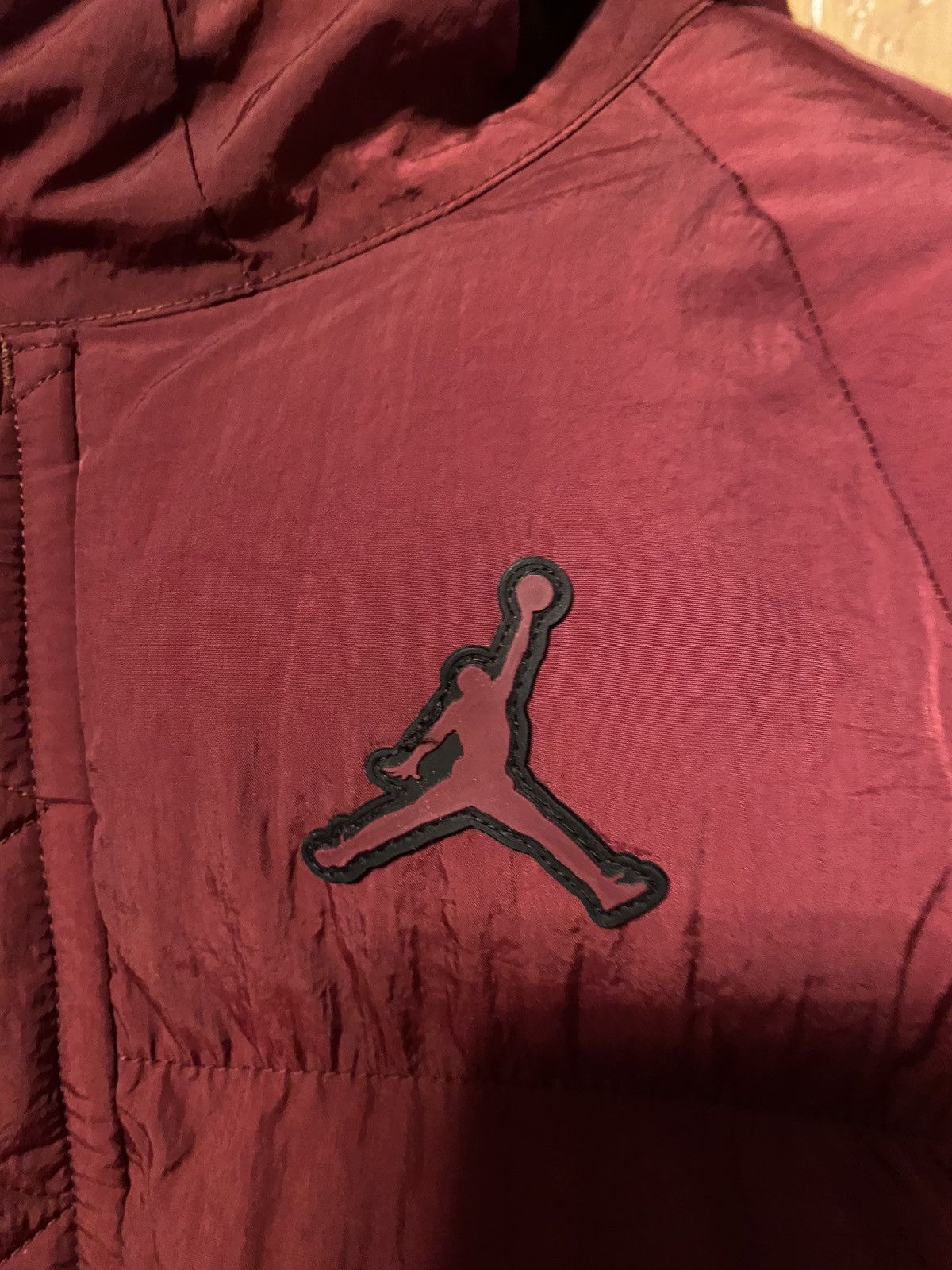 Jordan Brand × Nike Air Jordan Burgundy Winter Coat Sz L Size US L / EU 52-54 / 3 - 2 Thumbnail