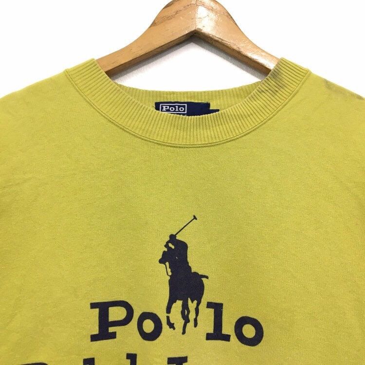 Polo Ralph Lauren Rare!!! Polo By Ralph Lauren Crewneck Crop Tops Sweatshirt Size M / US 6-8 / IT 42-44 - 4 Thumbnail
