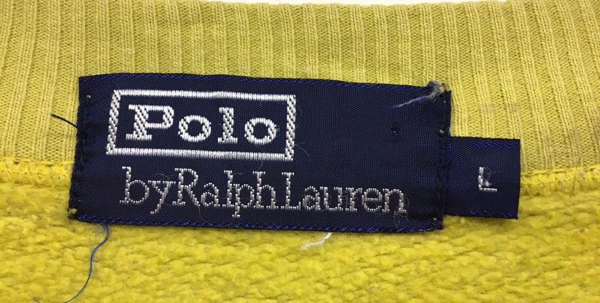 Polo Ralph Lauren Rare!!! Polo By Ralph Lauren Crewneck Crop Tops Sweatshirt Size M / US 6-8 / IT 42-44 - 9 Thumbnail