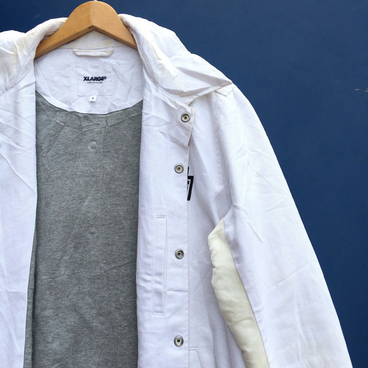 X-LARGE Vintage XLARGE White Denime Jacket Size US M / EU 48-50 / 2 - 5 Thumbnail