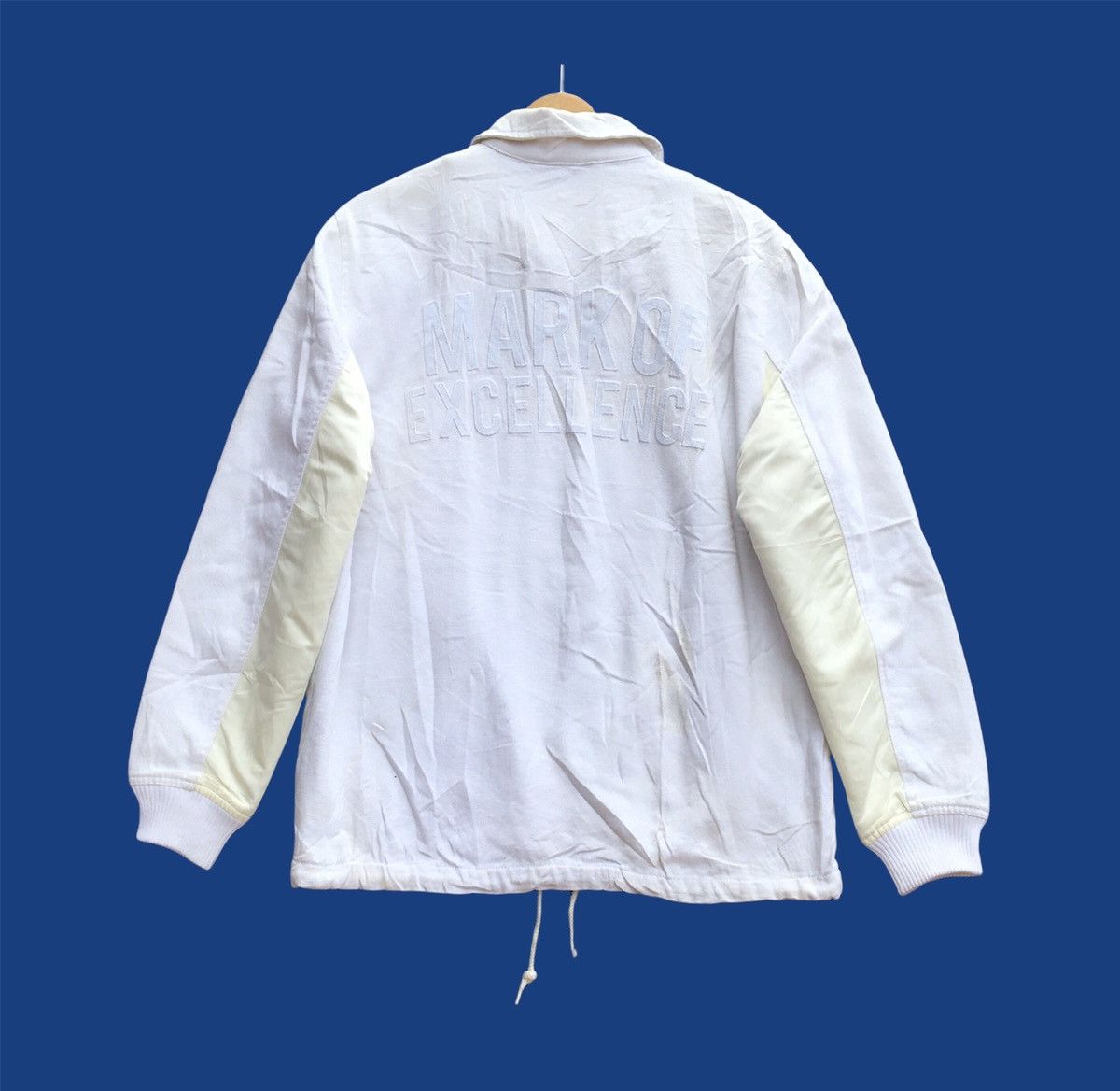 X-LARGE Vintage XLARGE White Denime Jacket Size US M / EU 48-50 / 2 - 2 Thumbnail