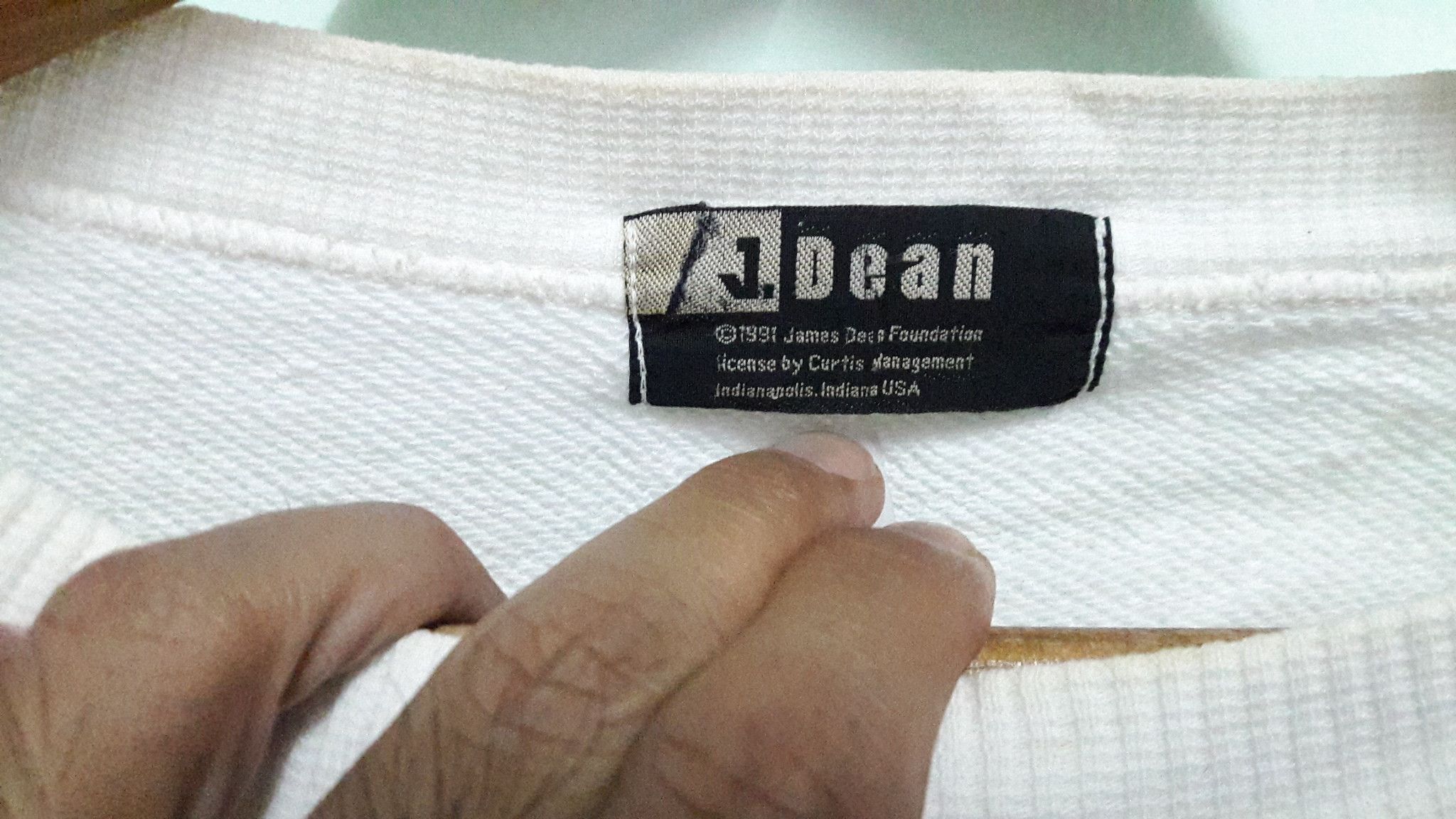 Band Tees Vintage 90s James Dean 1991 Sweatshirt king fashion street Size US L / EU 52-54 / 3 - 3 Thumbnail