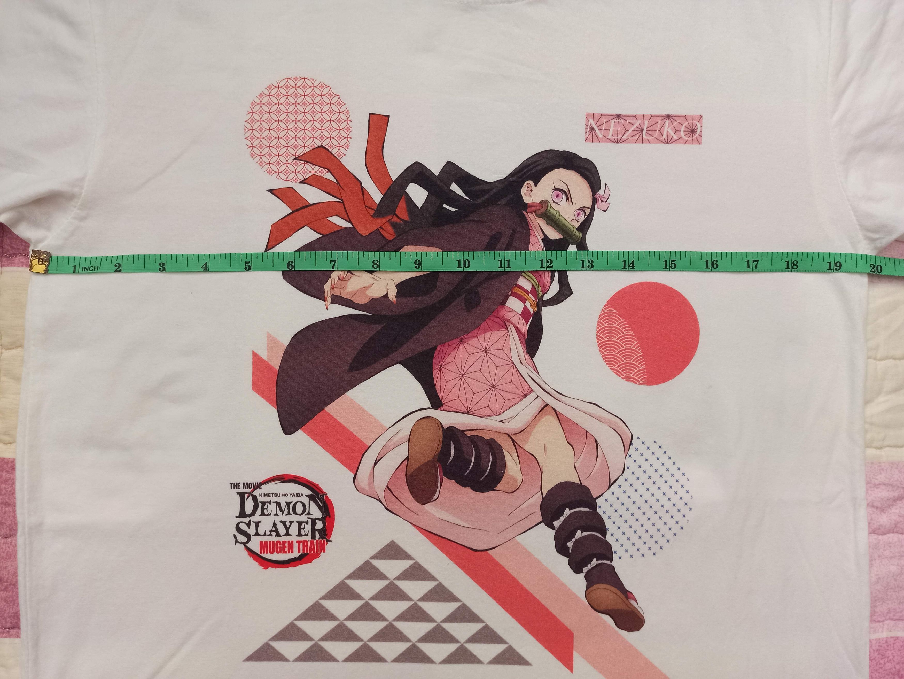 Anime Nezuko Kamado Kimetsu No Yaiba Demon Slayer T-shirt Size US M / EU 48-50 / 2 - 5 Thumbnail