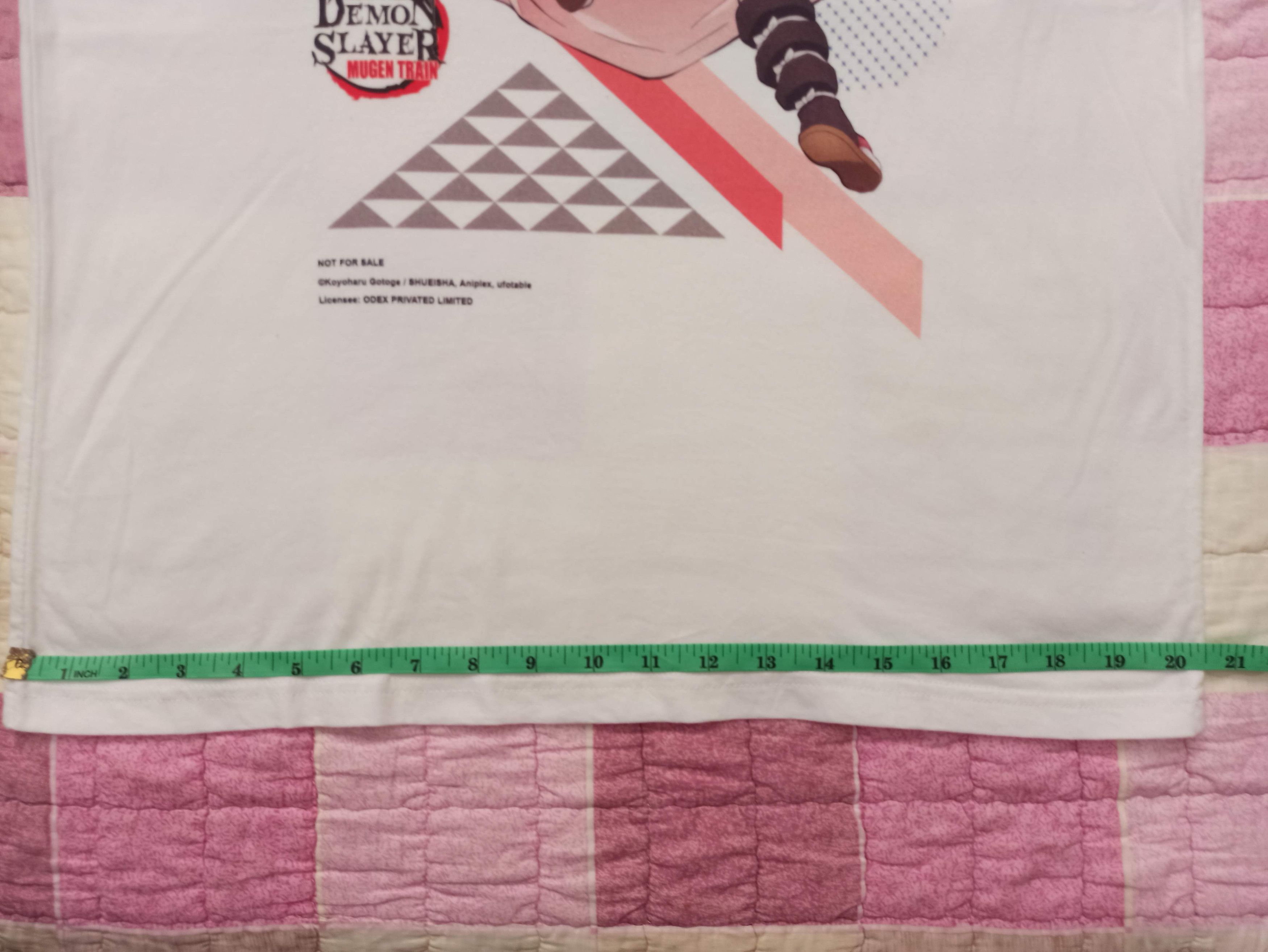 Anime Nezuko Kamado Kimetsu No Yaiba Demon Slayer T-shirt Size US M / EU 48-50 / 2 - 6 Thumbnail