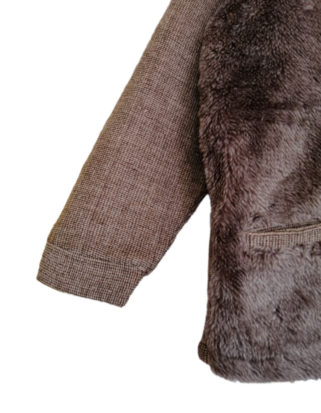 Vintage Vintage Winter Session Faux Fur Luxury Coat Jacket Size US M / EU 48-50 / 2 - 6 Thumbnail