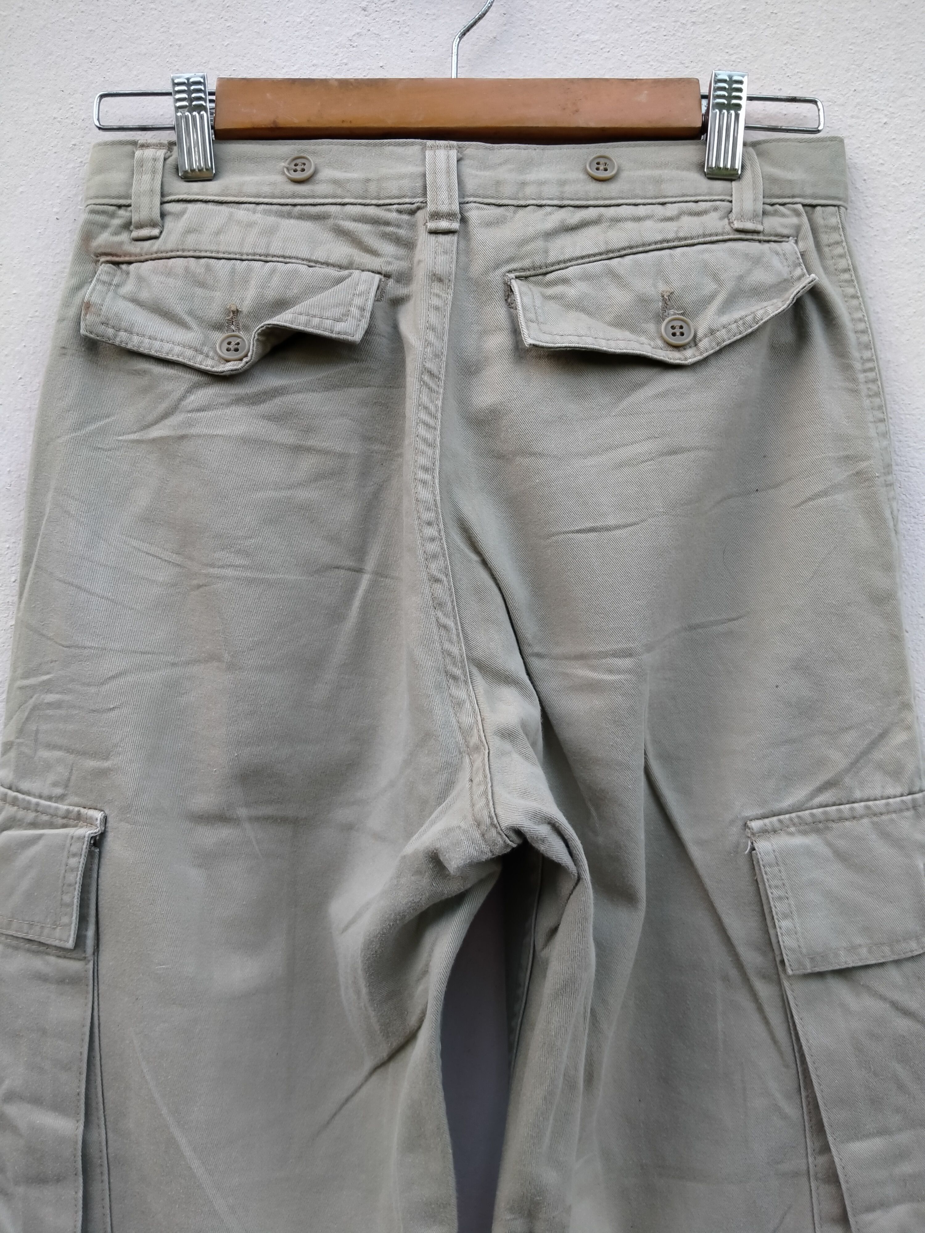 20471120 × Beauty Beast Vintage Super Lovers Rocks Cargo Baggy Trouser Pant Size US 28 / EU 44 - 9 Thumbnail