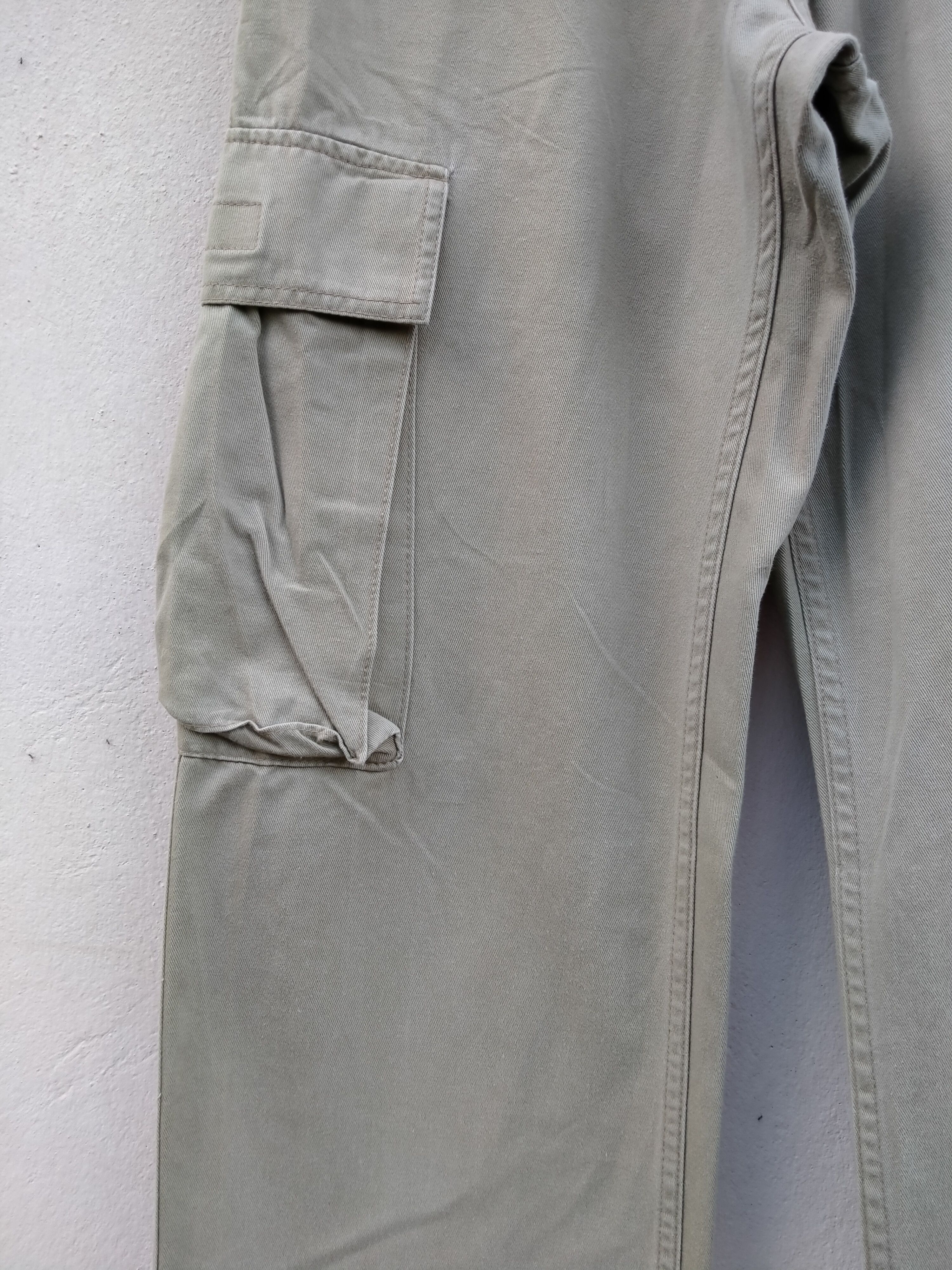 20471120 × Beauty Beast Vintage Super Lovers Rocks Cargo Baggy Trouser Pant Size US 28 / EU 44 - 4 Thumbnail