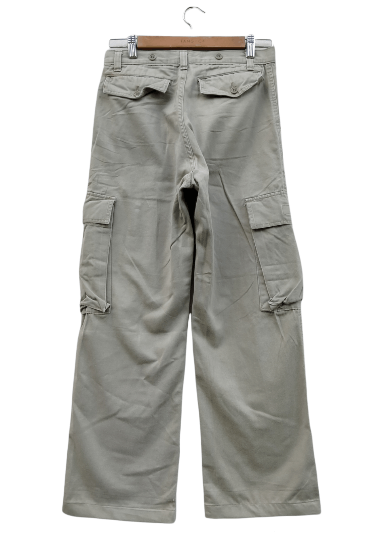 20471120 × Beauty Beast Vintage Super Lovers Rocks Cargo Baggy Trouser Pant Size US 28 / EU 44 - 2 Thumbnail