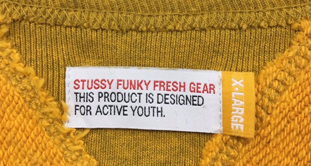 Stussy STUSSY Funky Crewneck Sweatshirt Big Logo Size US L / EU 52-54 / 3 - 8 Thumbnail