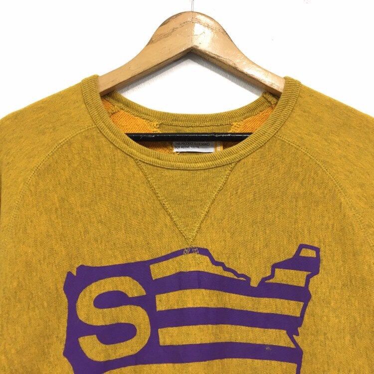 Stussy STUSSY Funky Crewneck Sweatshirt Big Logo Size US L / EU 52-54 / 3 - 5 Thumbnail