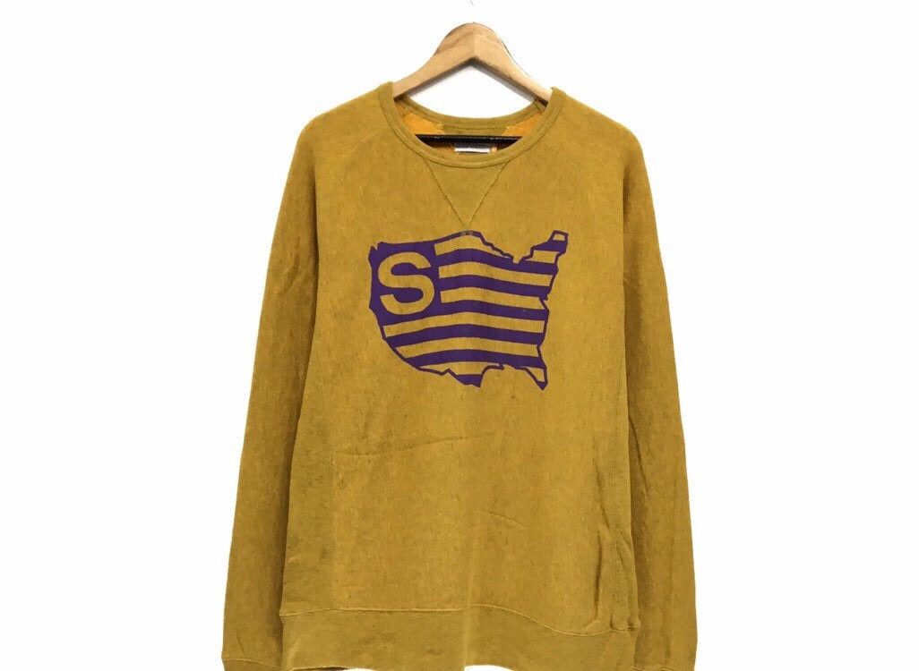 Stussy STUSSY Funky Crewneck Sweatshirt Big Logo Size US L / EU 52-54 / 3 - 2 Thumbnail