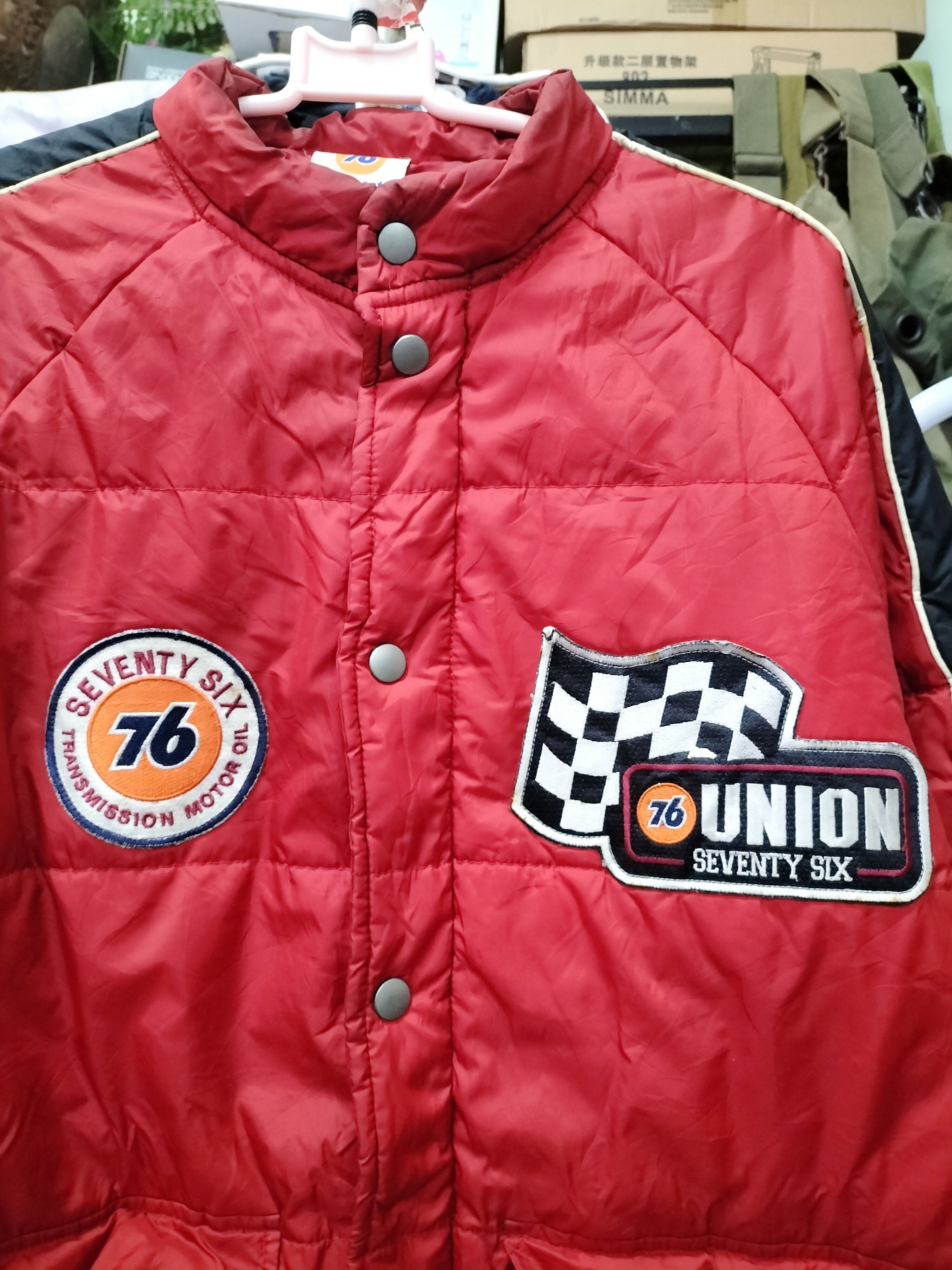 Other Vintage Lubricant 76 union racing oil Puff Bomber Jacket Size US M / EU 48-50 / 2 - 3 Thumbnail