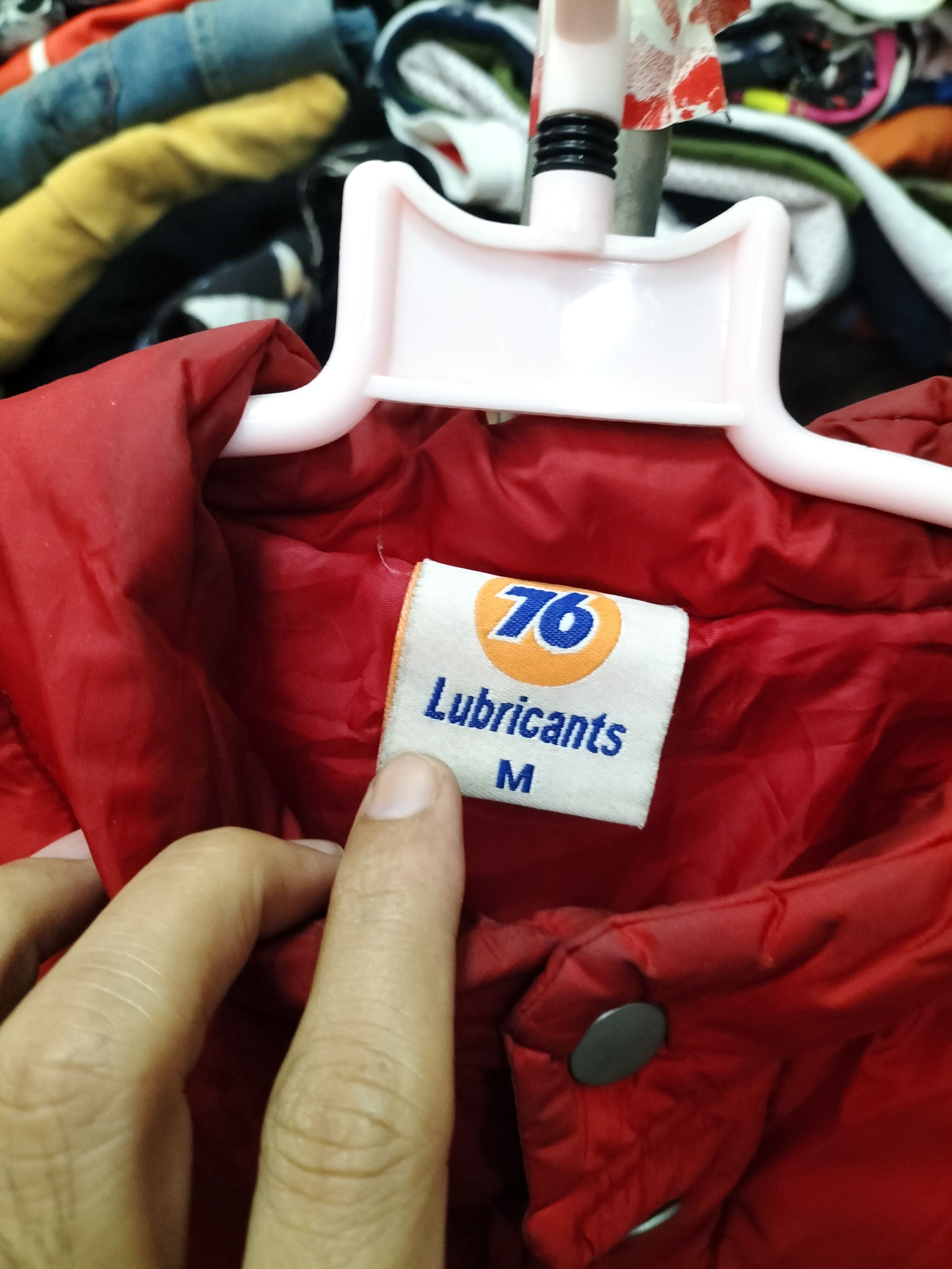 Other Vintage Lubricant 76 union racing oil Puff Bomber Jacket Size US M / EU 48-50 / 2 - 6 Thumbnail