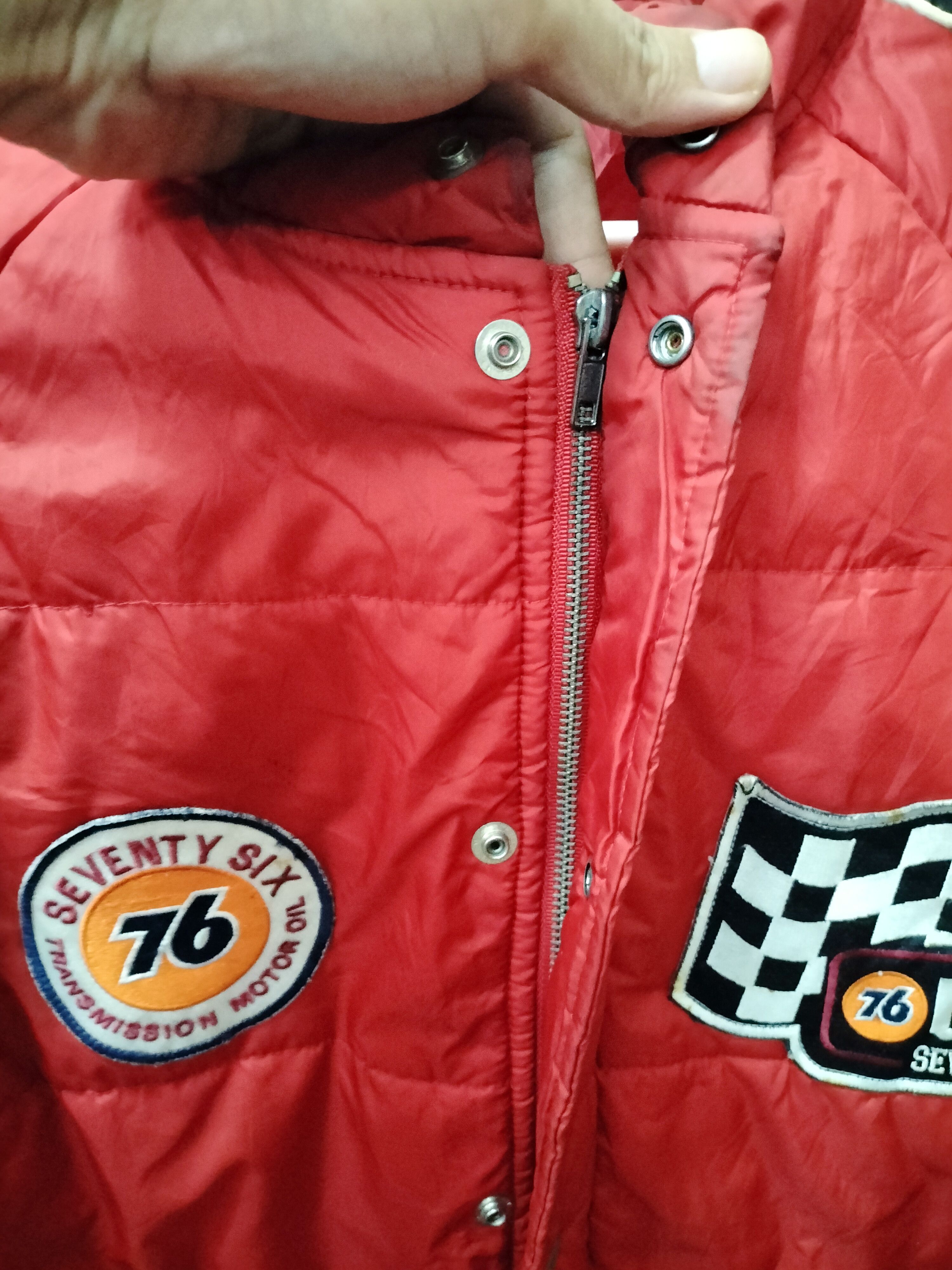 Other Vintage Lubricant 76 union racing oil Puff Bomber Jacket Size US M / EU 48-50 / 2 - 4 Thumbnail