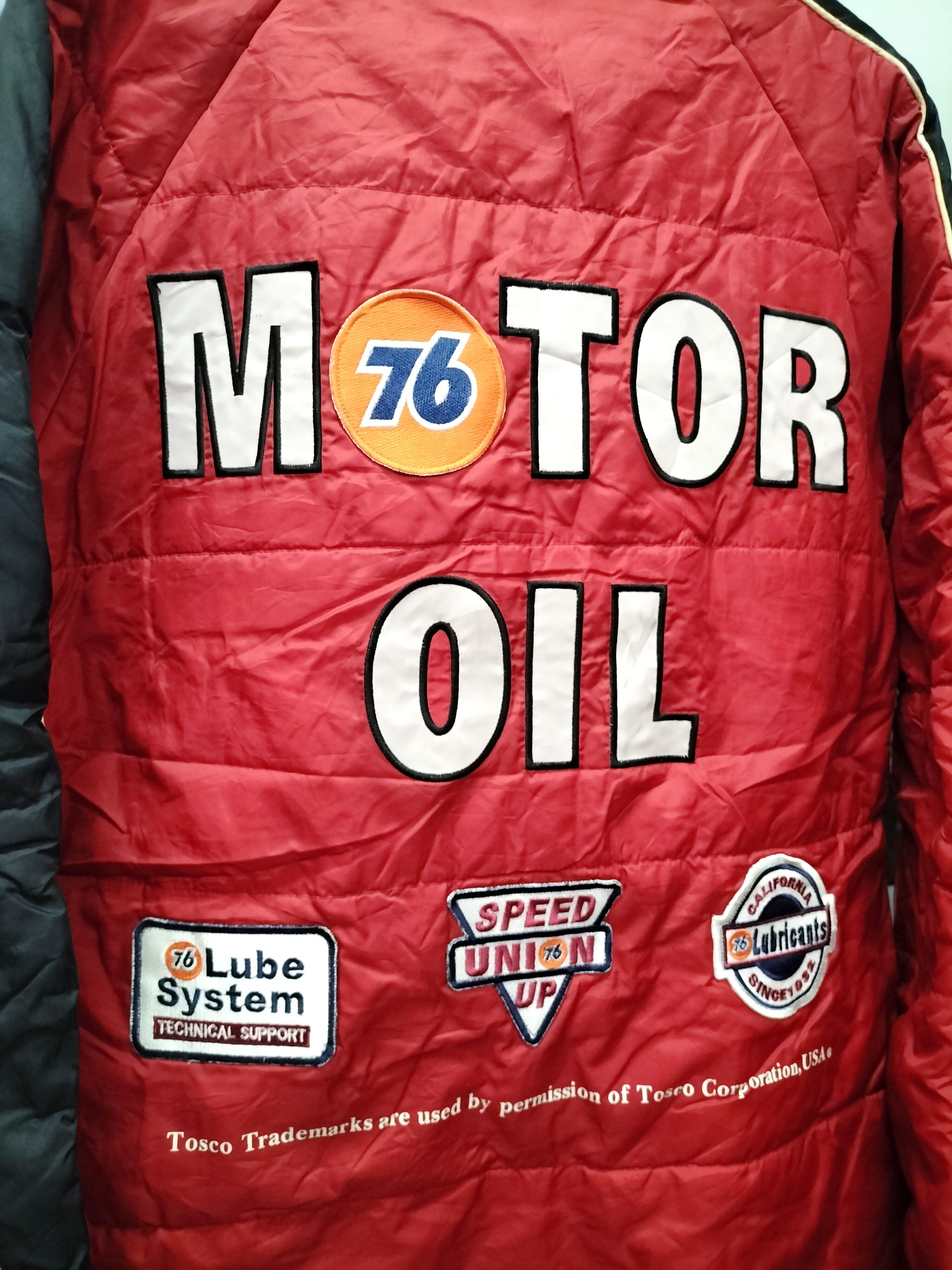 Other Vintage Lubricant 76 union racing oil Puff Bomber Jacket Size US M / EU 48-50 / 2 - 10 Thumbnail