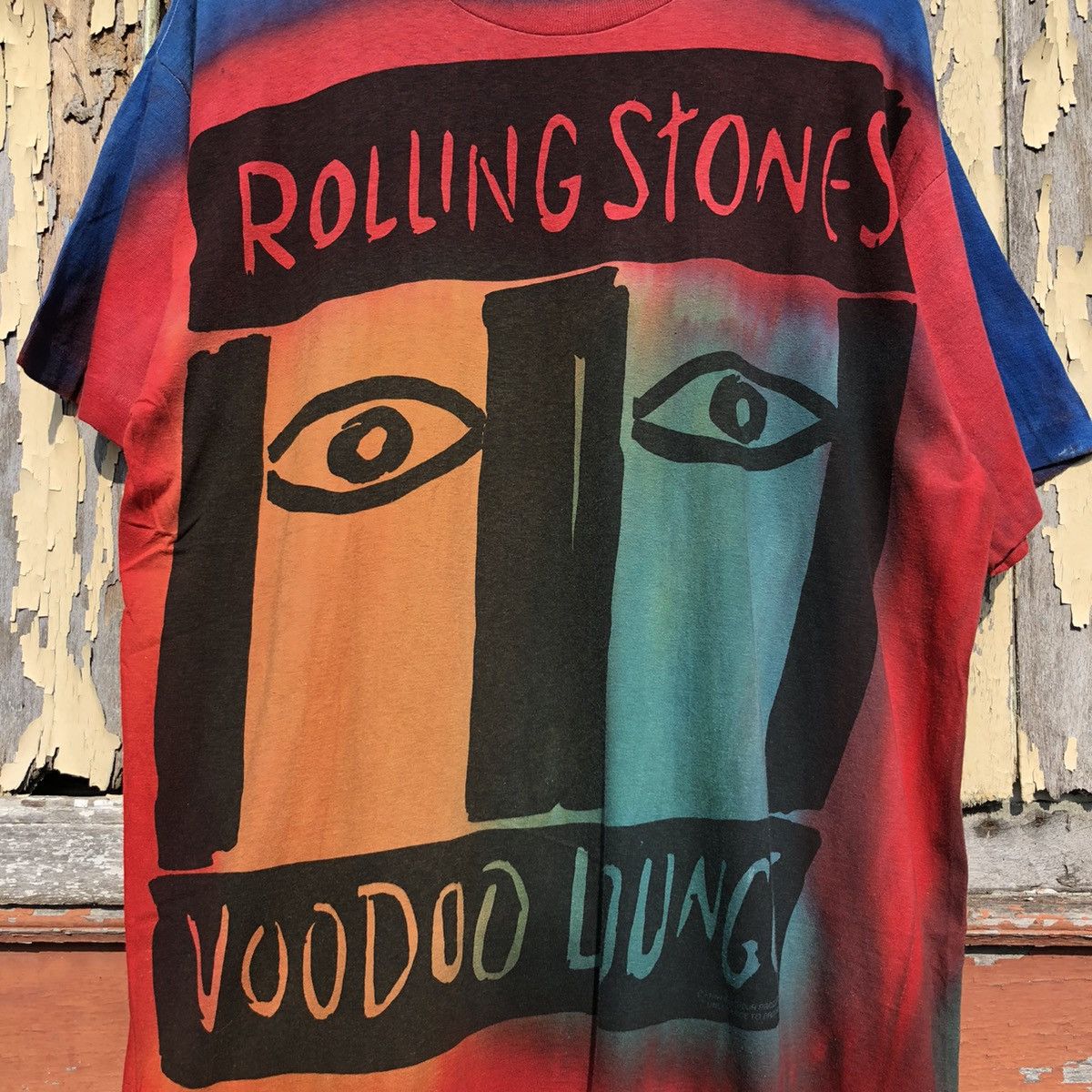 Band Tees Vintage 90s Rolling Stones VooDoo Lounge Over Saiz Tee Size US XL / EU 56 / 4 - 4 Thumbnail