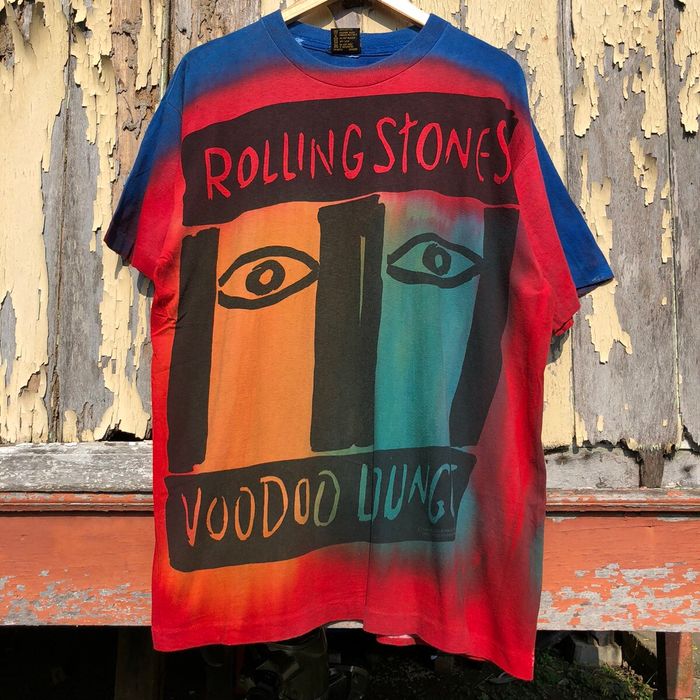 Vintage Vintage 90s Rolling Stones VooDoo Lounge Over Saiz Tee