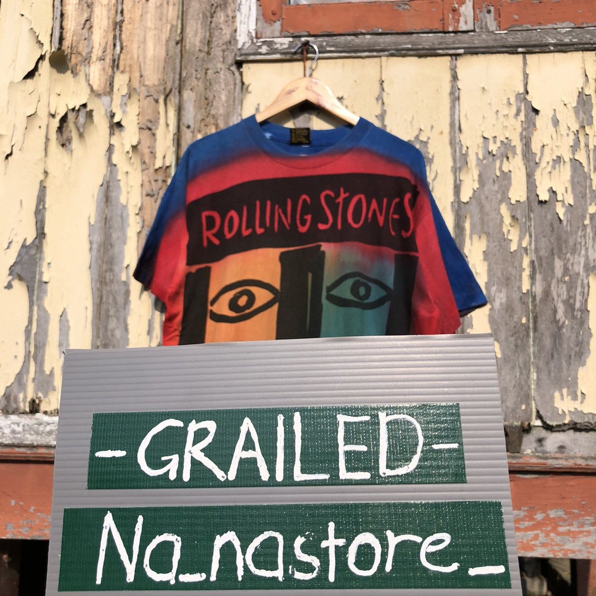 Band Tees Vintage 90s Rolling Stones VooDoo Lounge Over Saiz Tee Size US XL / EU 56 / 4 - 2 Thumbnail