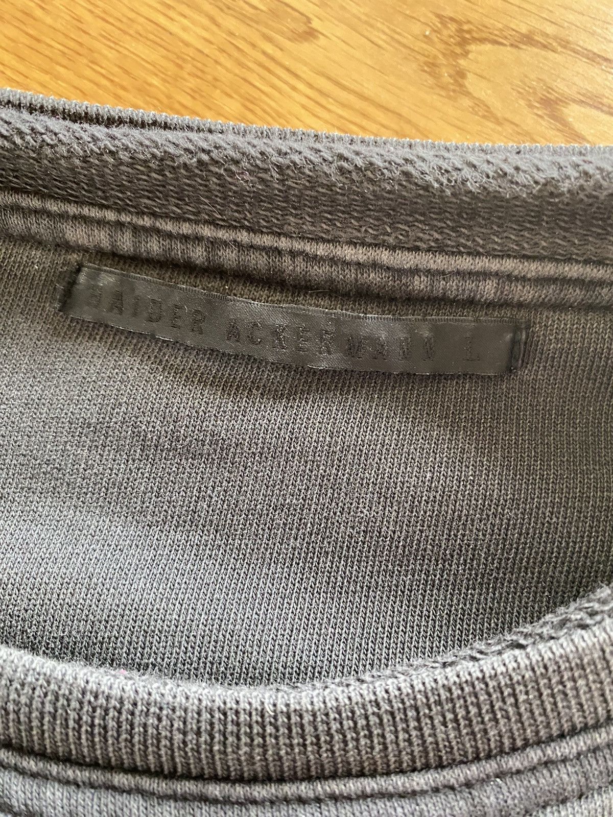 Haider Ackermann OG 2014 Charcoal Sweater Size US L / EU 52-54 / 3 - 3 Thumbnail
