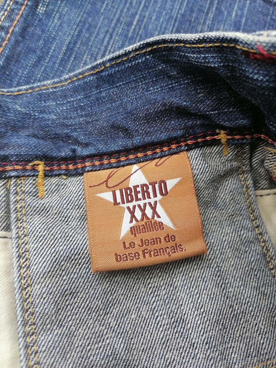 Japanese Brand Liberto Nice Design Denim Jeans Size US 34 / EU 50 - 4 Thumbnail