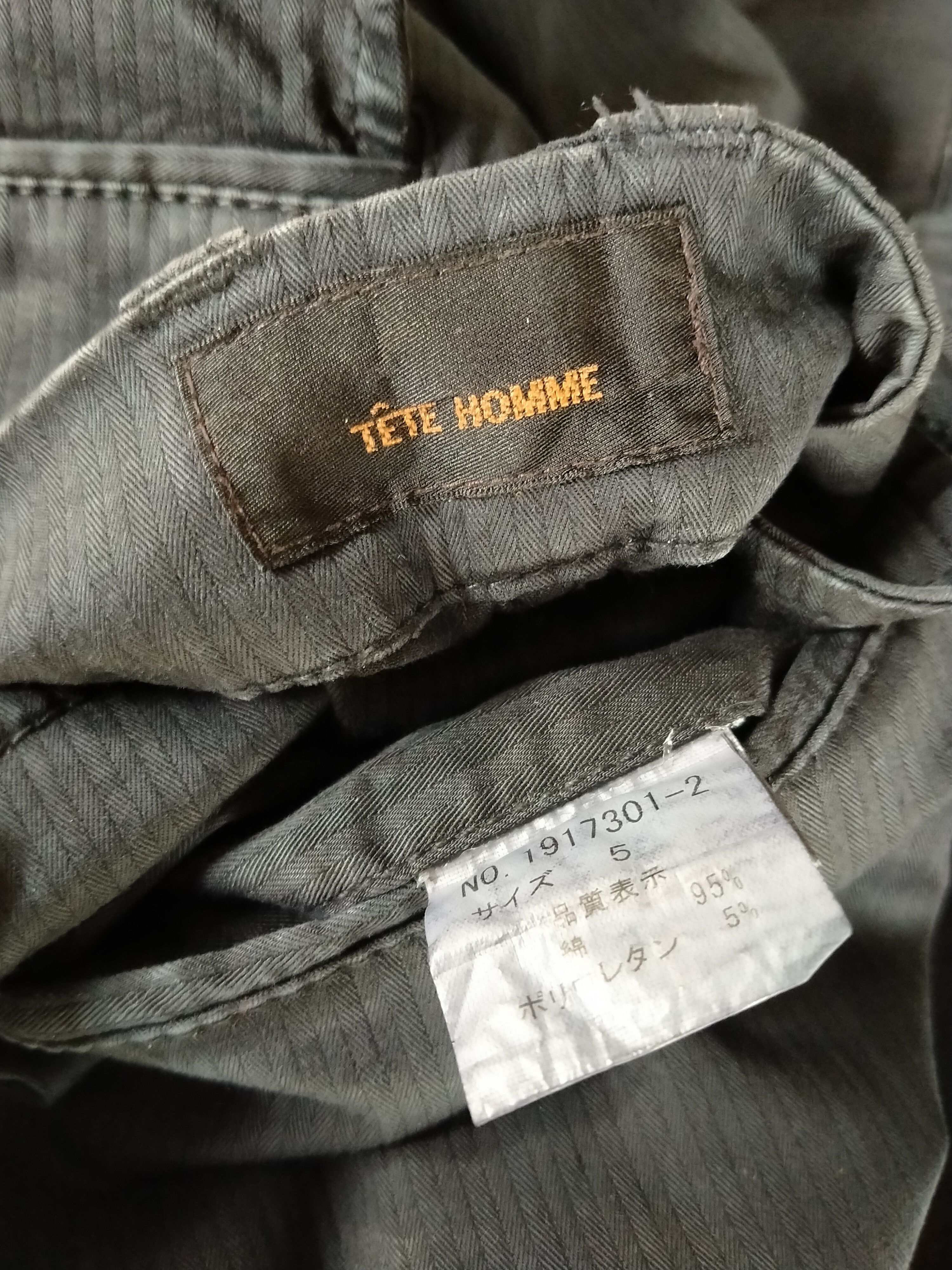 Tete Homme Rare!! Seditionaries Bondage Tete Homme Cargo Trouser Pant Size US 32 / EU 48 - 25 Thumbnail