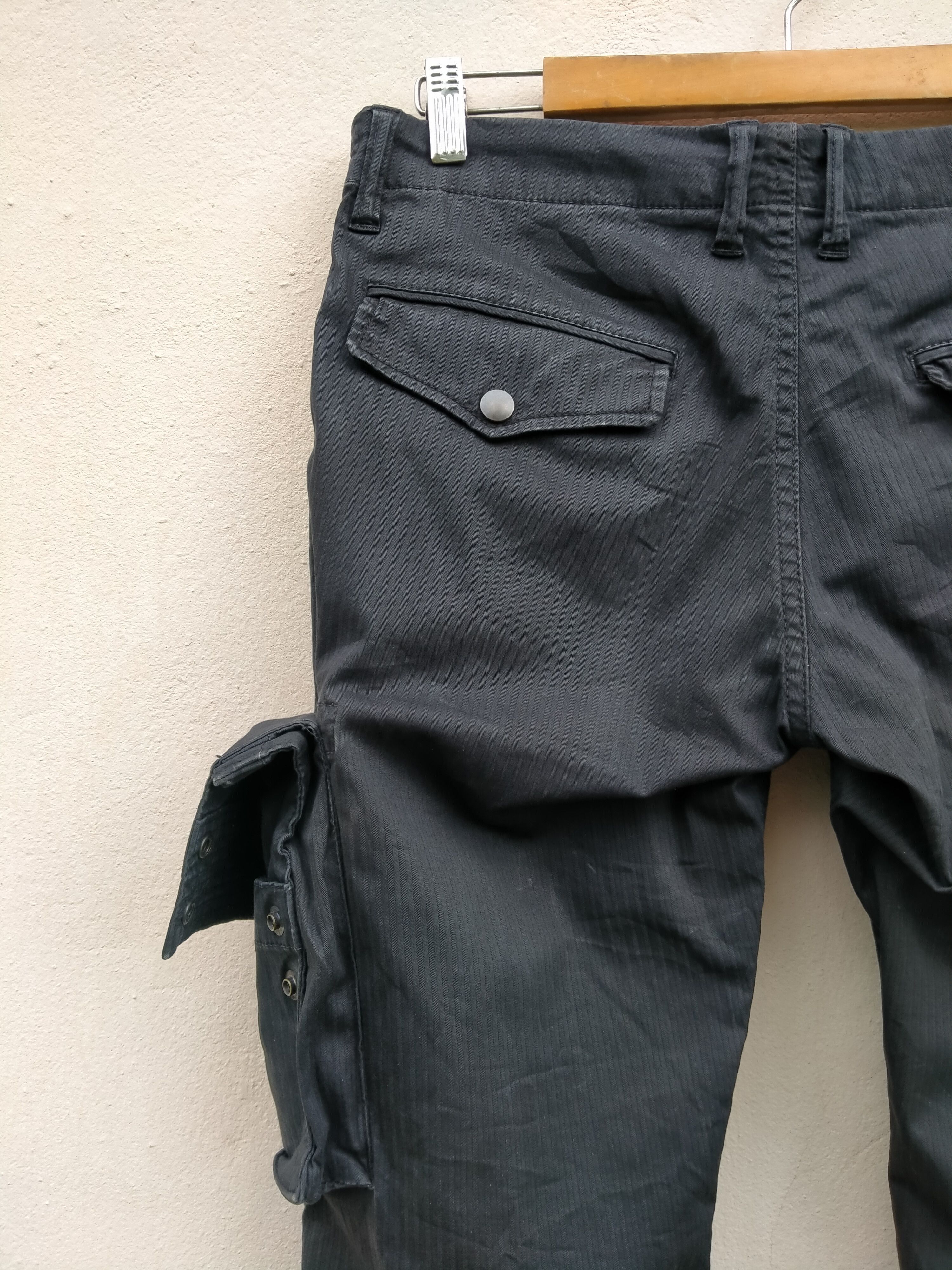 Tete Homme Rare!! Seditionaries Bondage Tete Homme Cargo Trouser Pant Size US 32 / EU 48 - 11 Thumbnail