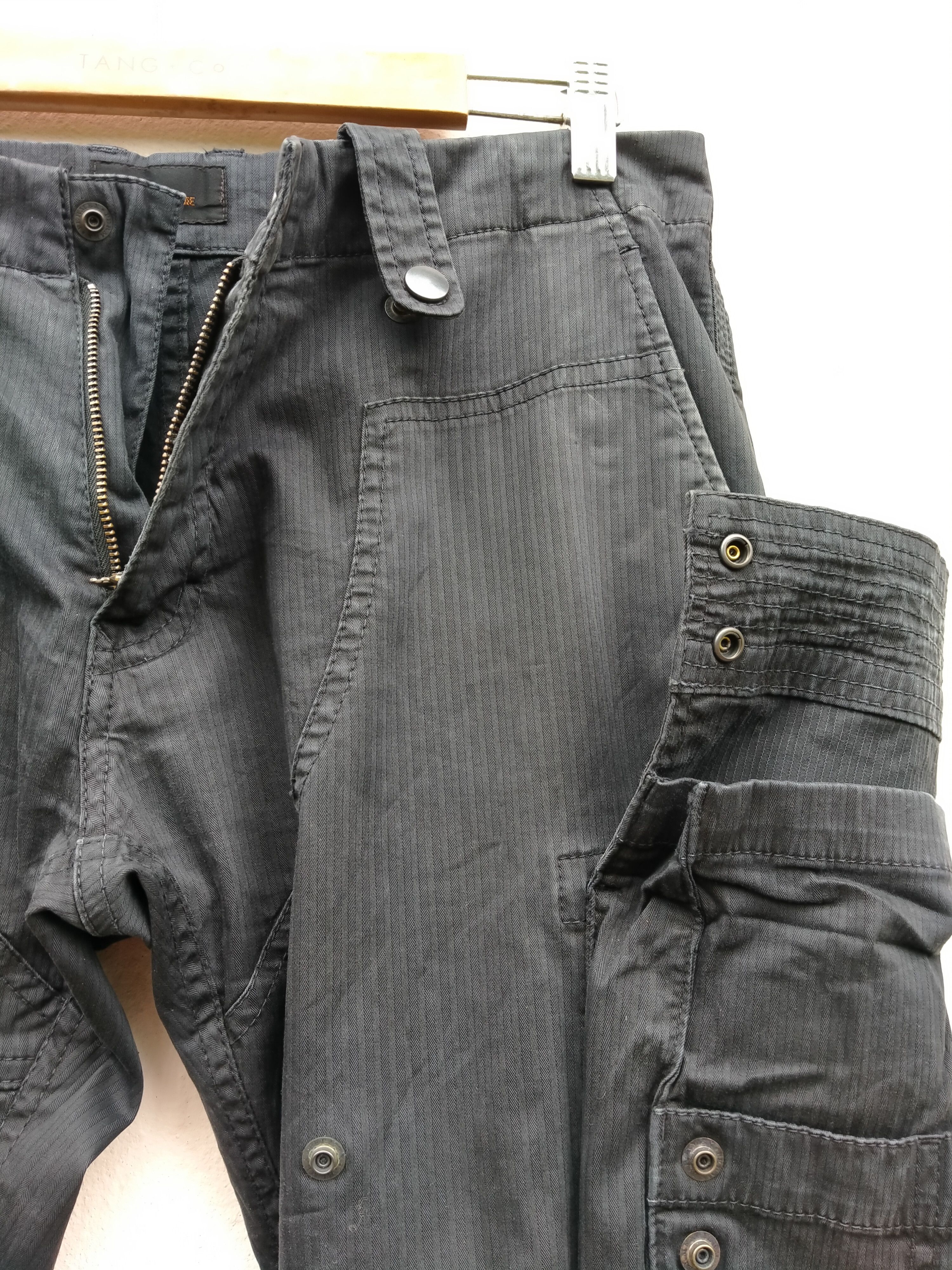 Tete Homme Rare!! Seditionaries Bondage Tete Homme Cargo Trouser Pant Size US 32 / EU 48 - 8 Thumbnail