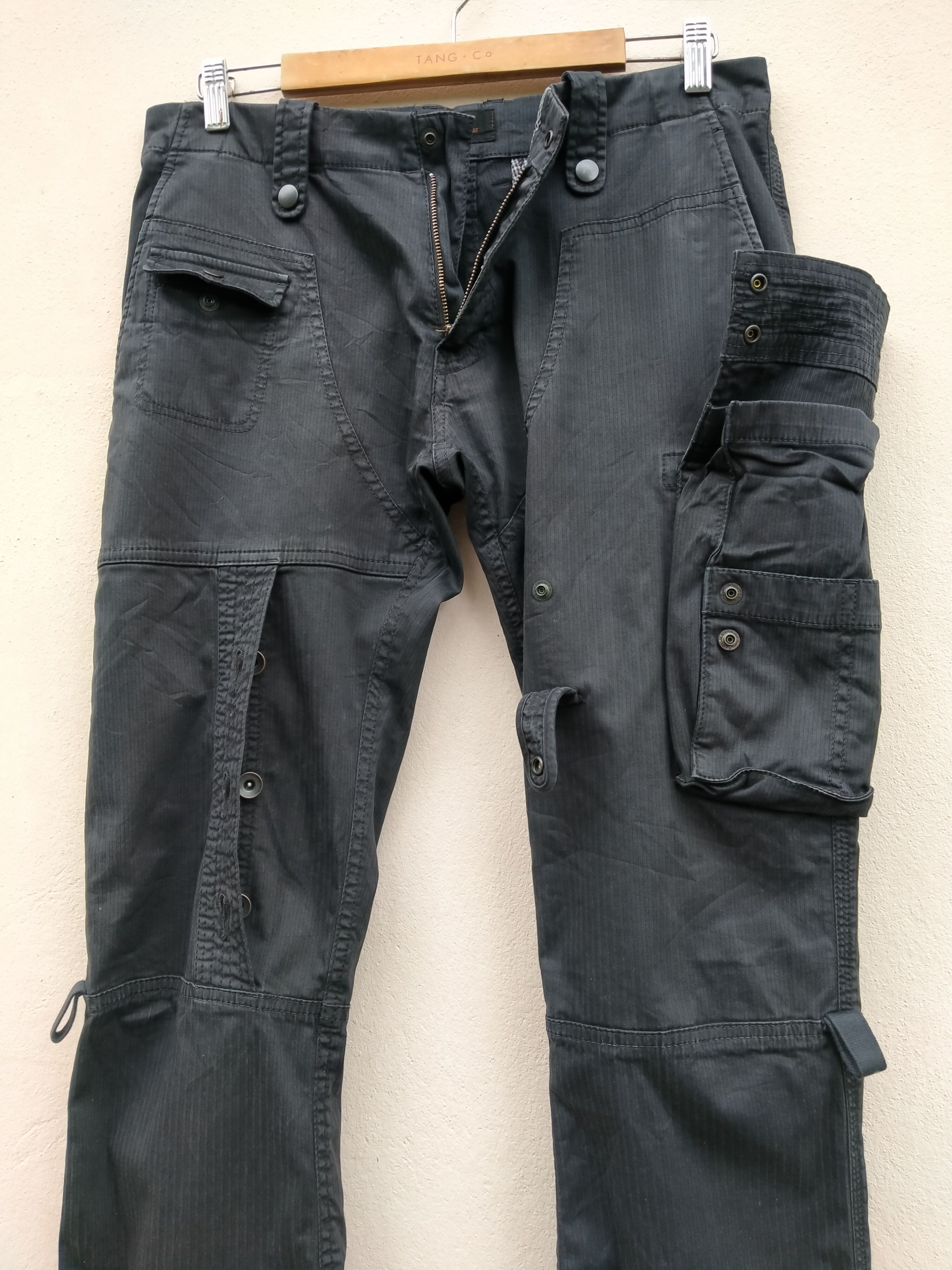 Tete Homme Rare!! Seditionaries Bondage Tete Homme Cargo Trouser Pant Size US 32 / EU 48 - 1 Thumbnail