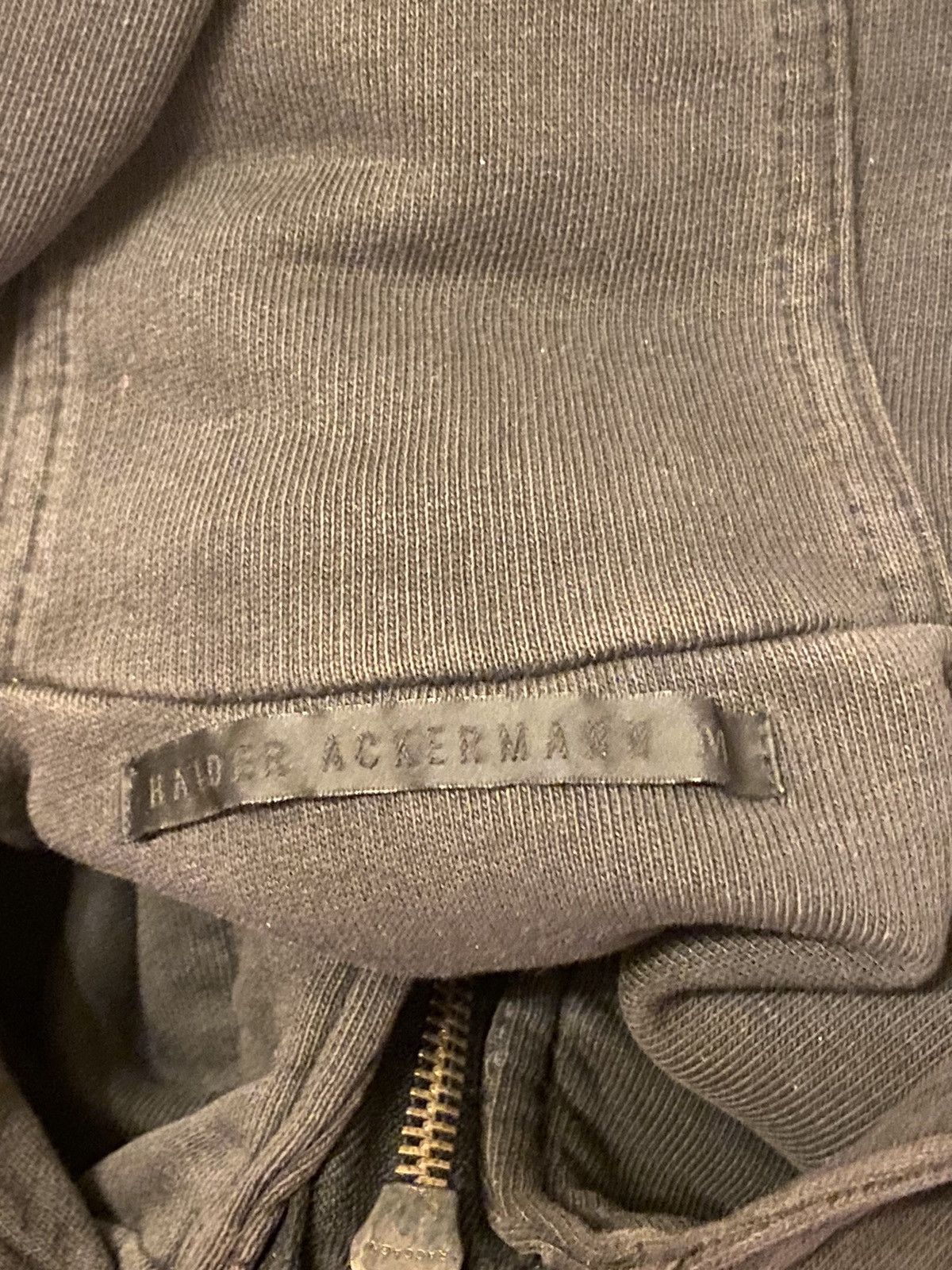 Haider Ackermann Haider Ackermann OG FW14 Charcoal Zip Size US M / EU 48-50 / 2 - 2 Thumbnail