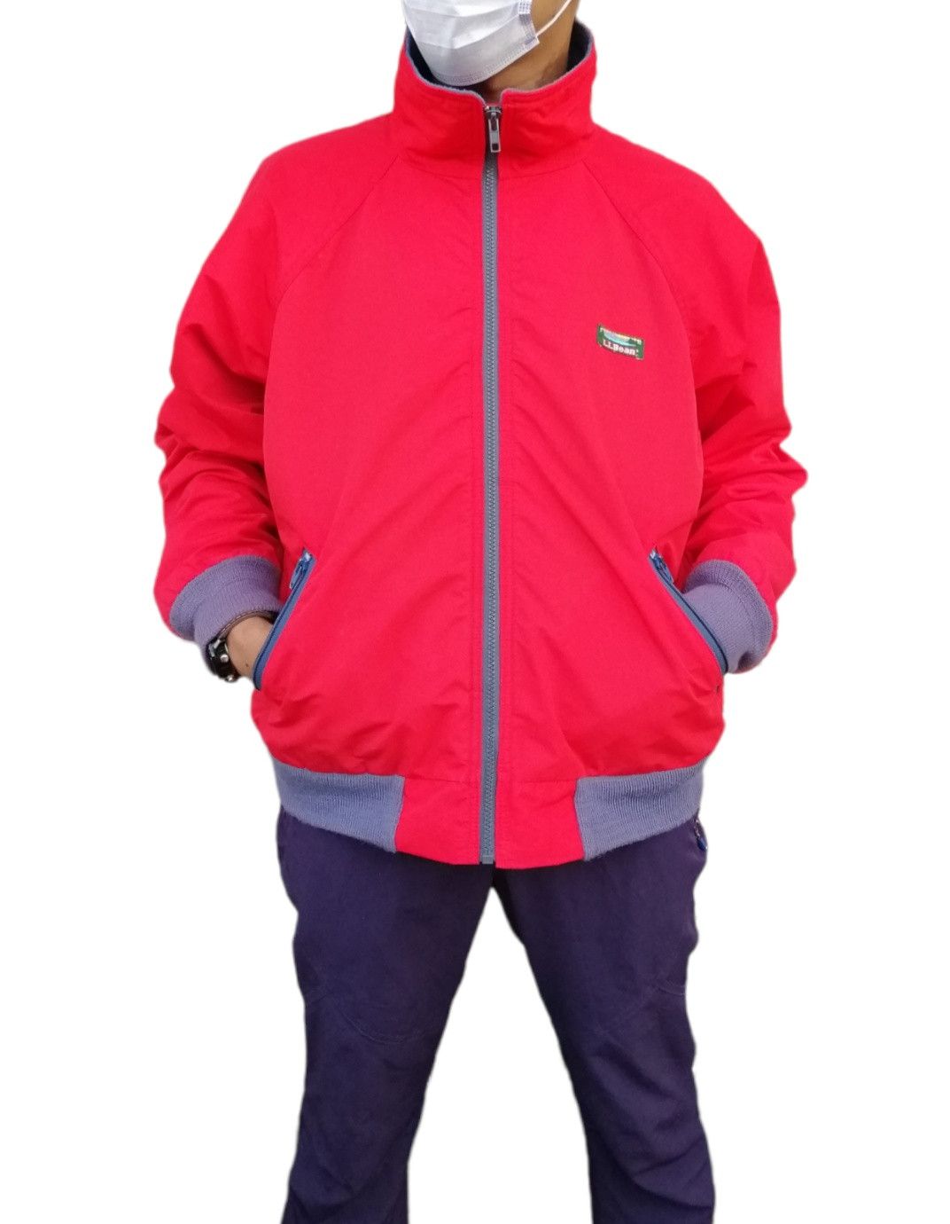 L.L. Bean Vintage L.L. Bean Men Warm-Up Fleece Lined Jacket Size US L / EU 52-54 / 3 - 2 Thumbnail