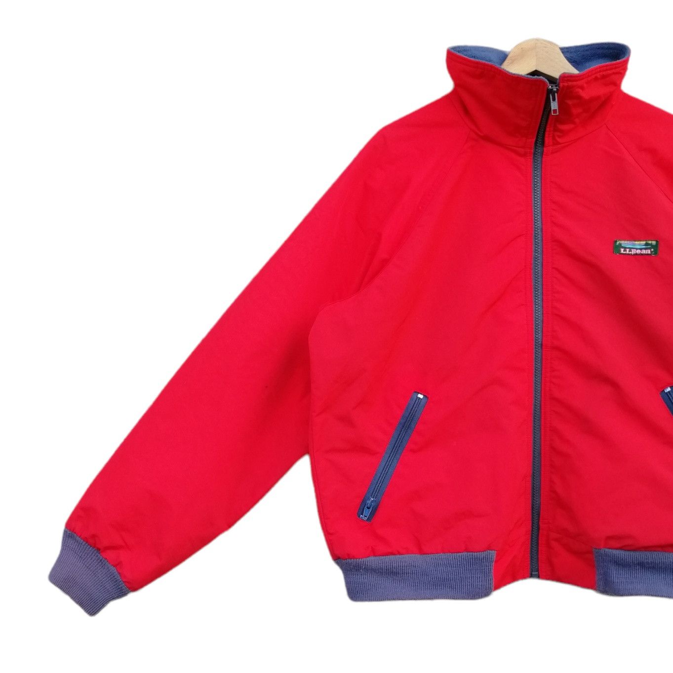 L.L. Bean Vintage L.L. Bean Men Warm-Up Fleece Lined Jacket Size US L / EU 52-54 / 3 - 5 Thumbnail
