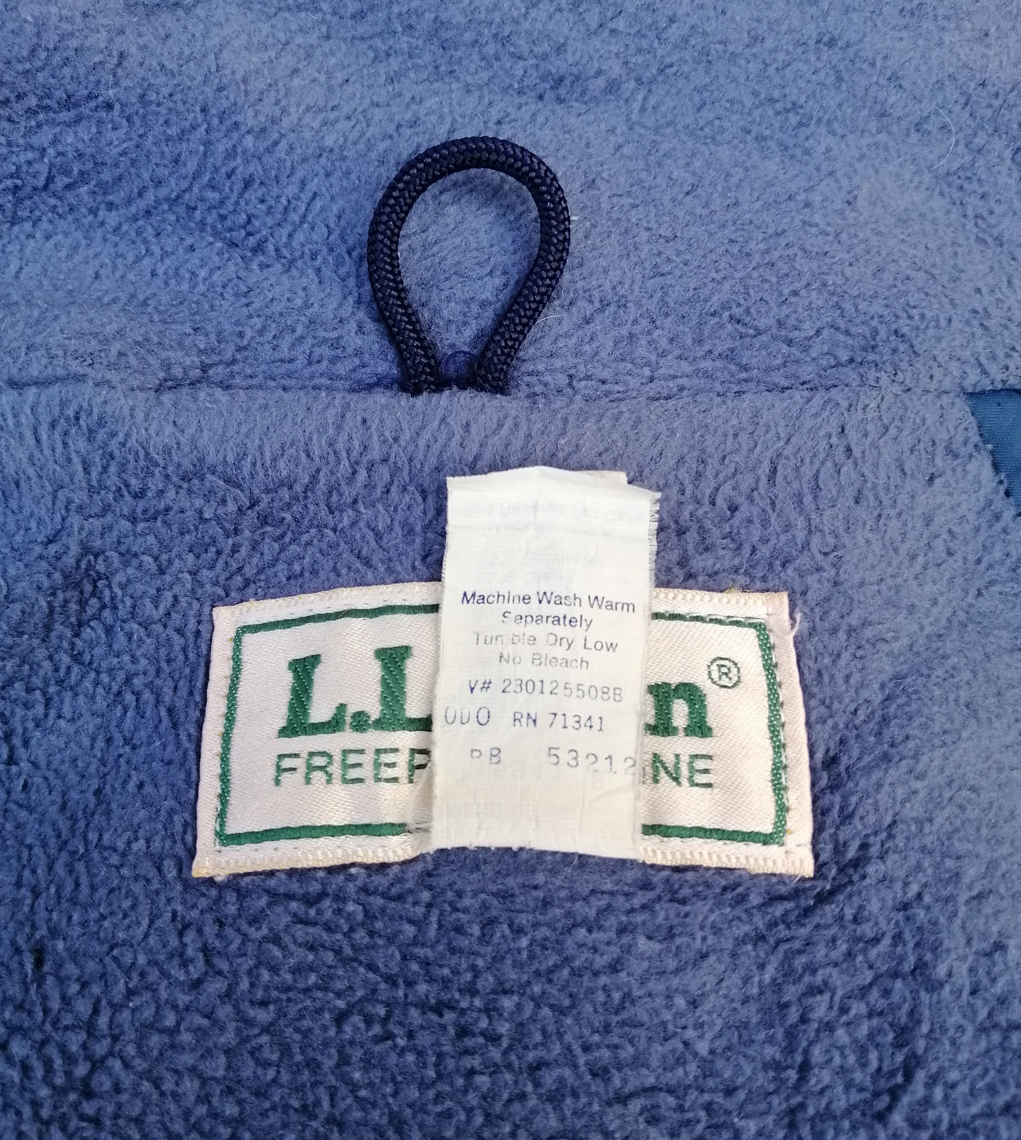 L.L. Bean Vintage L.L. Bean Men Warm-Up Fleece Lined Jacket Size US L / EU 52-54 / 3 - 15 Thumbnail