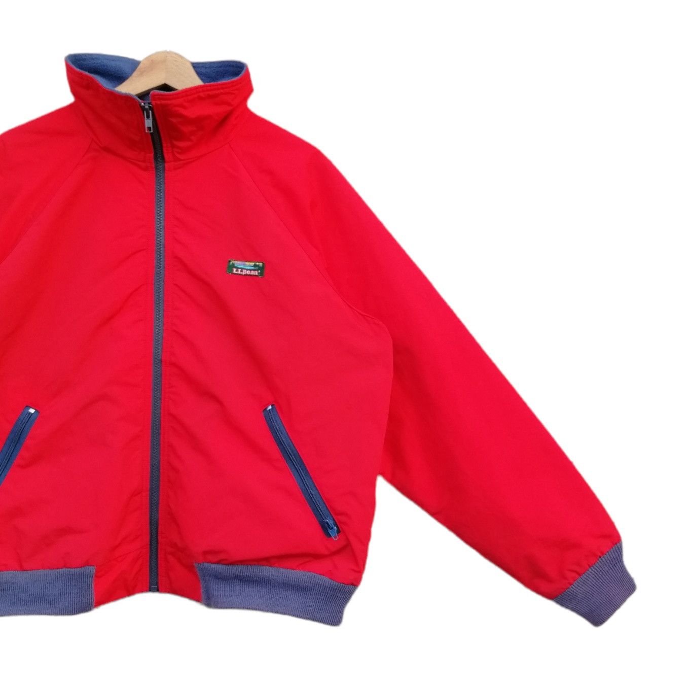 L.L. Bean Vintage L.L. Bean Men Warm-Up Fleece Lined Jacket Size US L / EU 52-54 / 3 - 6 Thumbnail