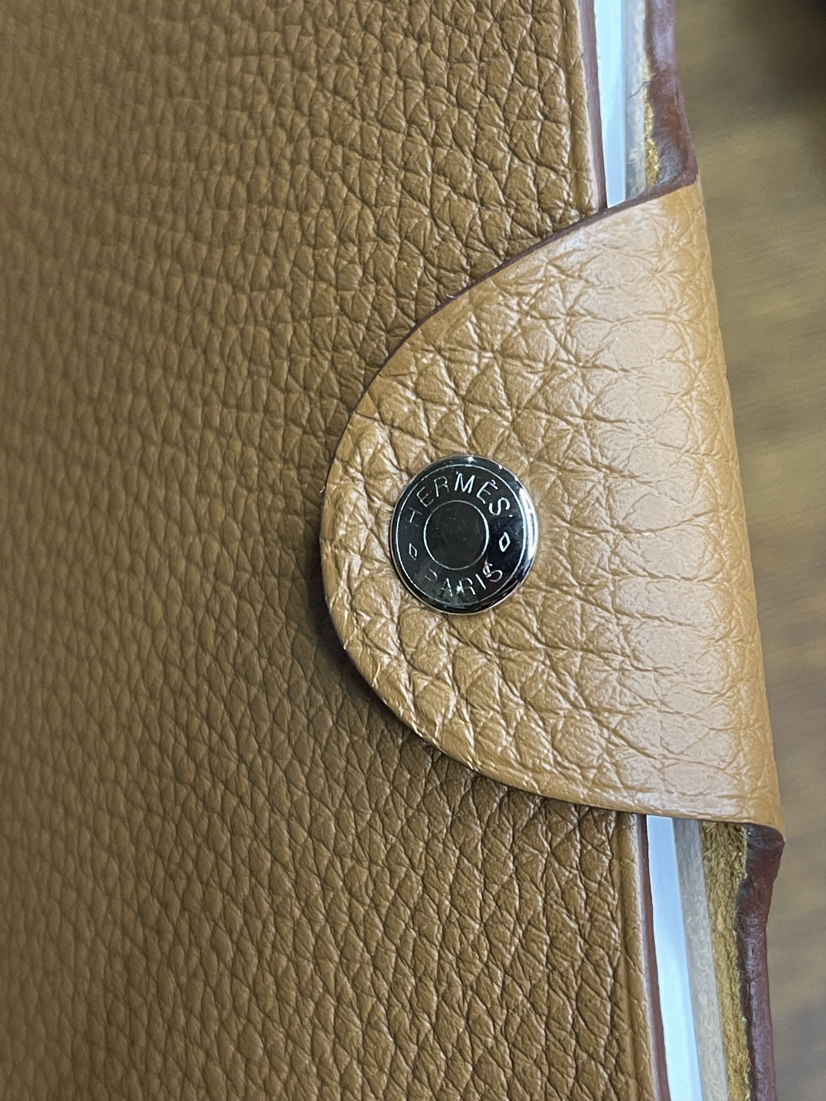 Hermes New with Tags - Hermès Gold Togo Ulysse PM Notebook Size ONE SIZE - 5 Thumbnail