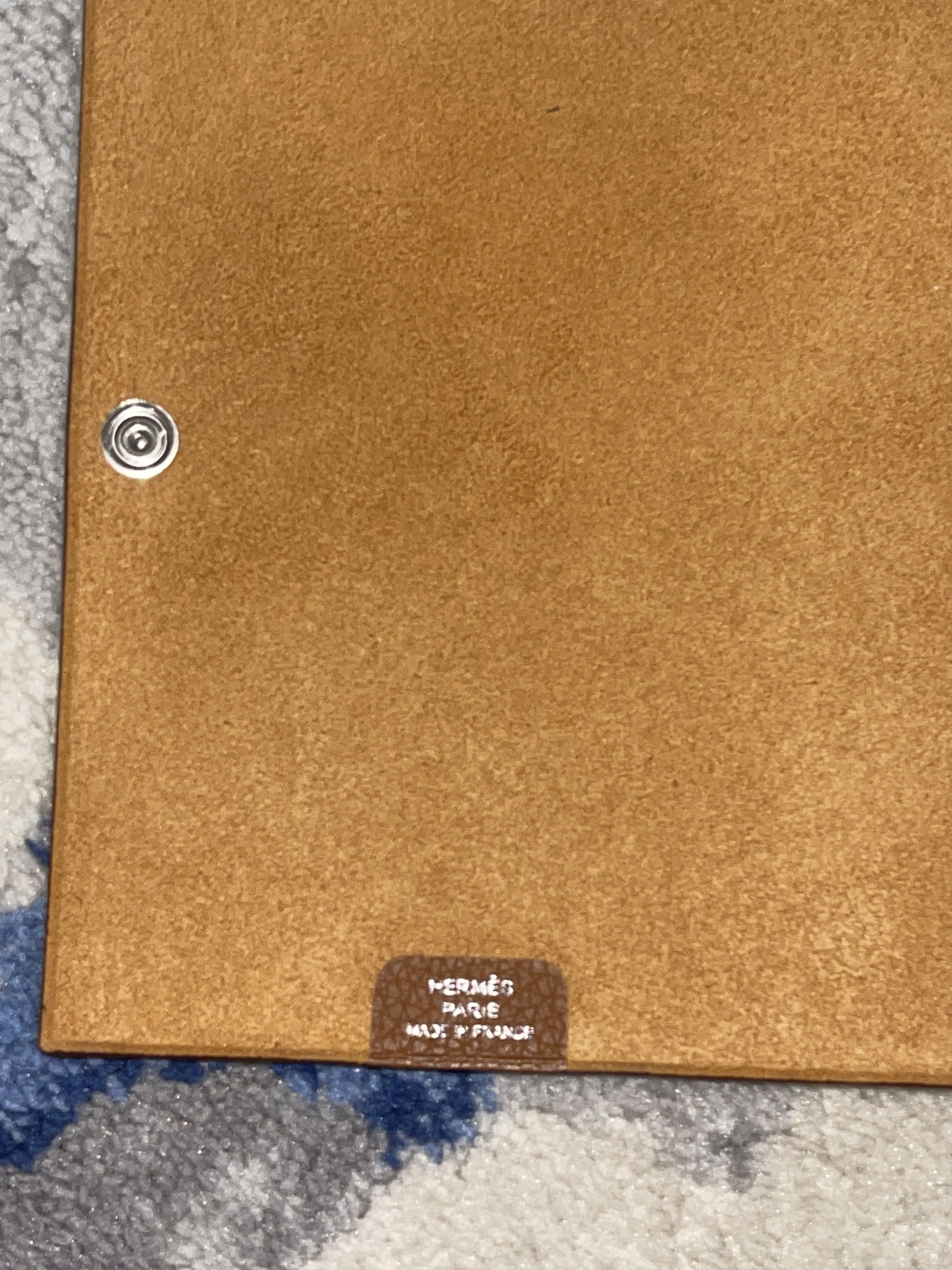 Hermes New with Tags - Hermès Gold Togo Ulysse PM Notebook Size ONE SIZE - 8 Thumbnail