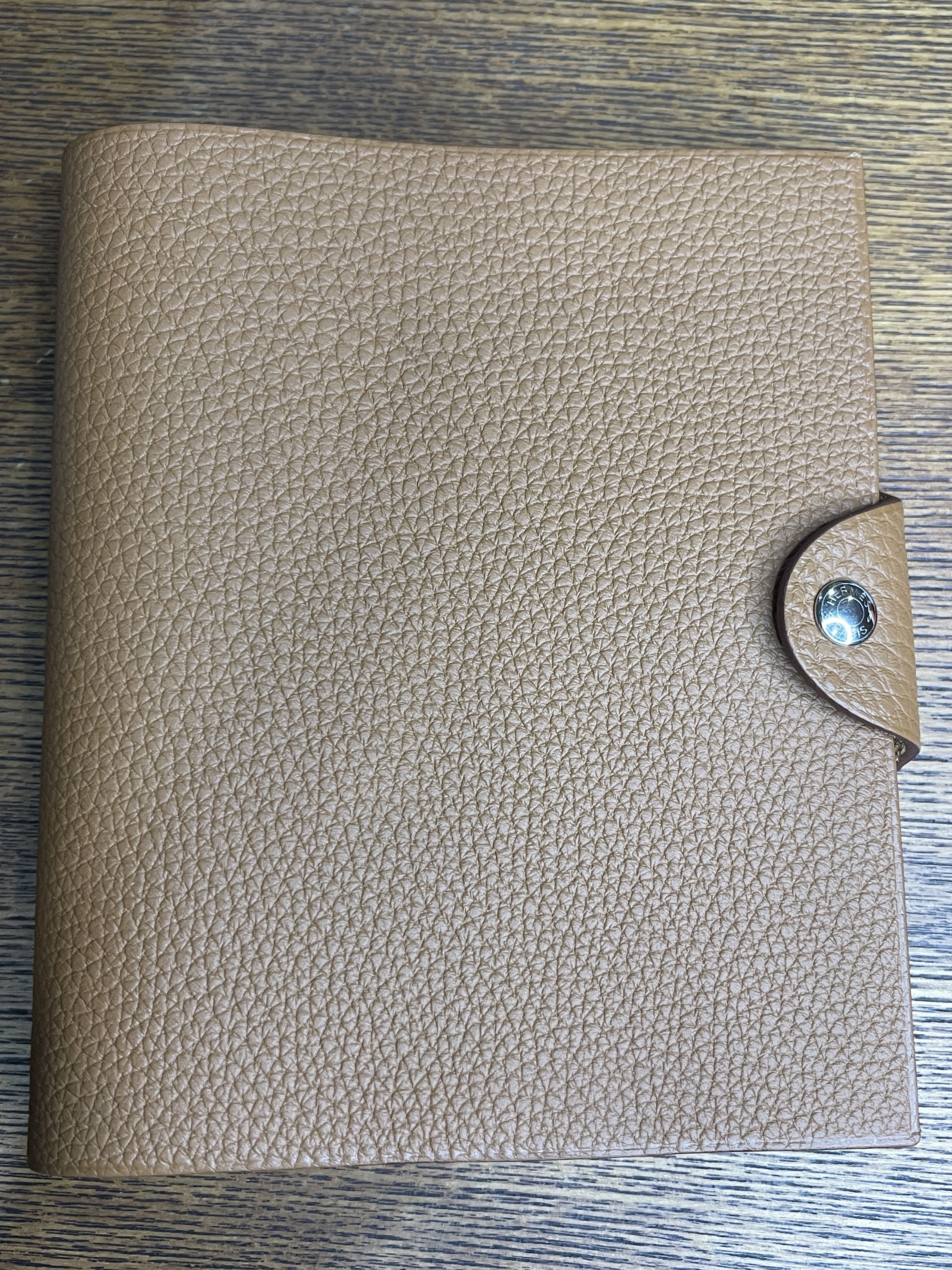 Hermes New with Tags - Hermès Gold Togo Ulysse PM Notebook Size ONE SIZE - 1 Thumbnail