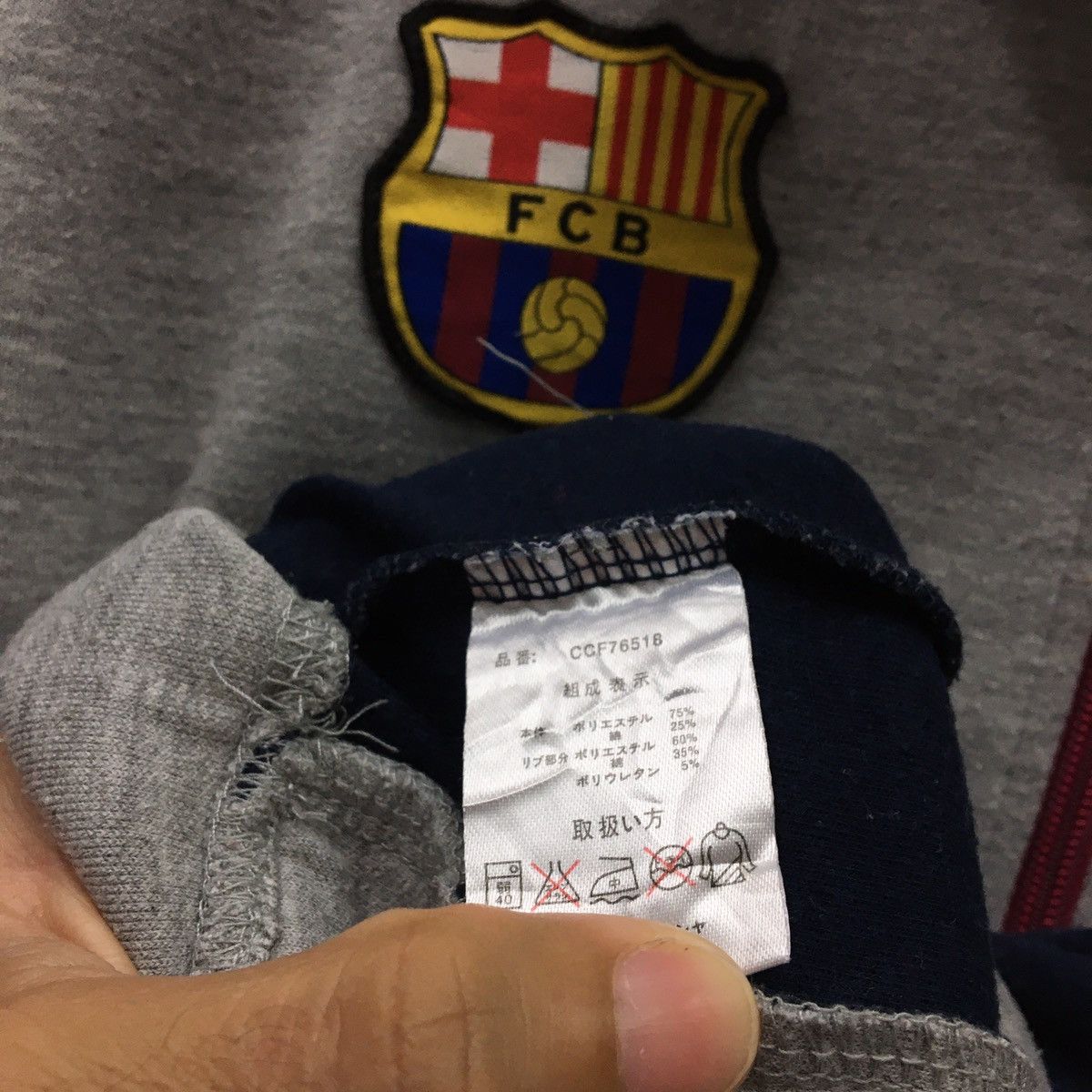 Sports Specialties FC Barcelona Zipped Up Sweater Size US M / EU 48-50 / 2 - 9 Thumbnail