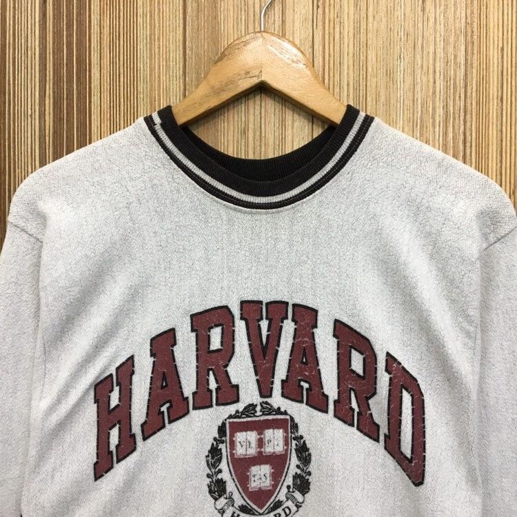 Vintage Vintage HARVARD UNIVERSITY Fleece Sweatshirt Size US M / EU 48-50 / 2 - 5 Thumbnail