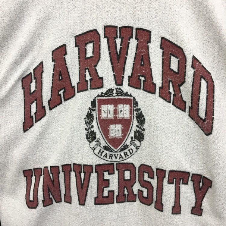 Vintage Vintage HARVARD UNIVERSITY Fleece Sweatshirt Size US M / EU 48-50 / 2 - 6 Thumbnail