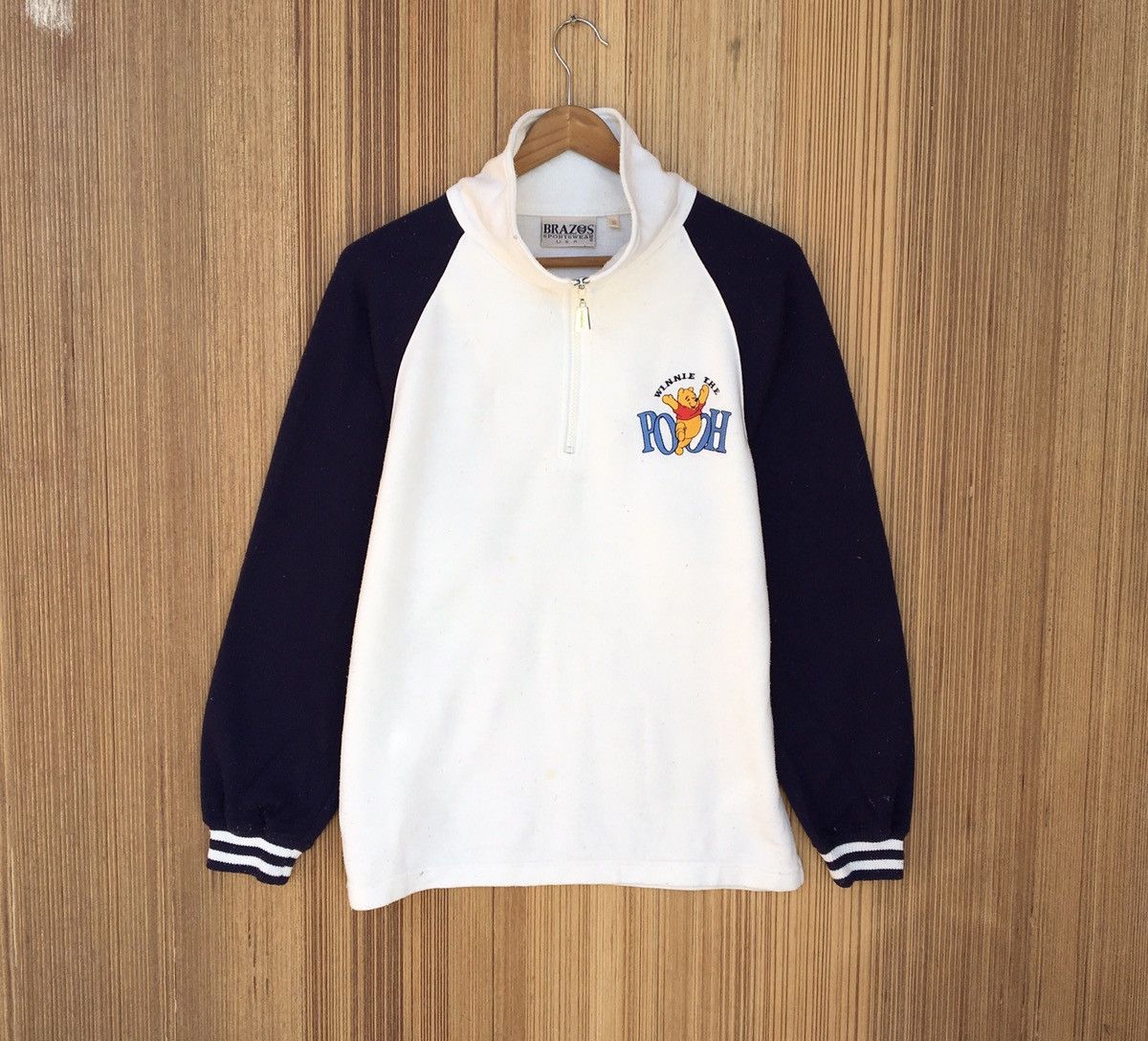 Cartoon Network × Disney × Nickelodeon Winnie The Pooh Half Zip Sweatshirt Size US S / EU 44-46 / 1 - 1 Thumbnail