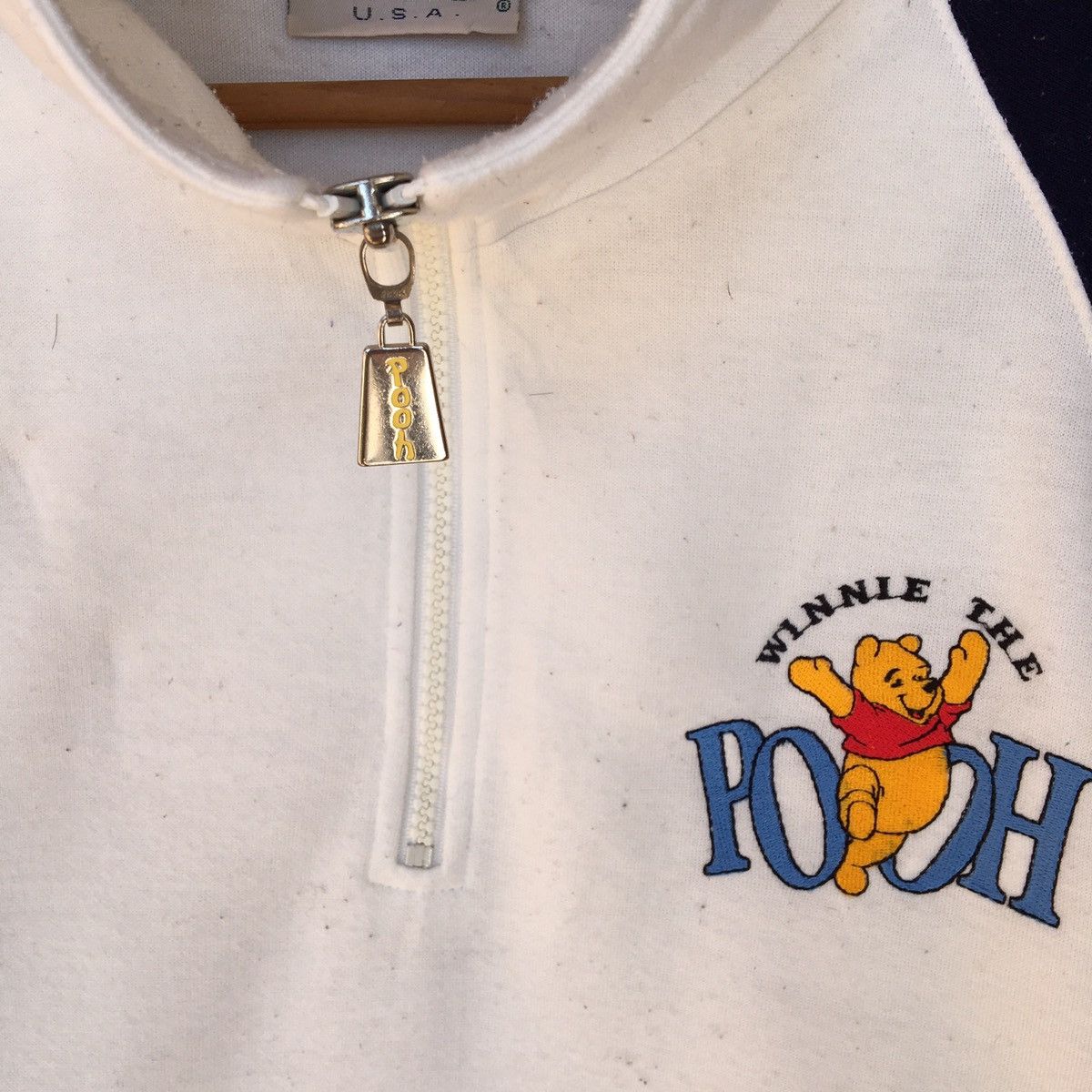 Cartoon Network × Disney × Nickelodeon Winnie The Pooh Half Zip Sweatshirt Size US S / EU 44-46 / 1 - 6 Thumbnail