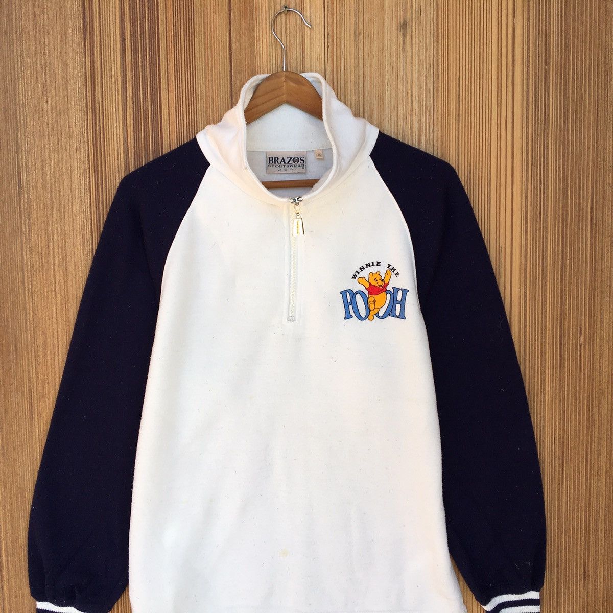 Cartoon Network × Disney × Nickelodeon Winnie The Pooh Half Zip Sweatshirt Size US S / EU 44-46 / 1 - 2 Thumbnail