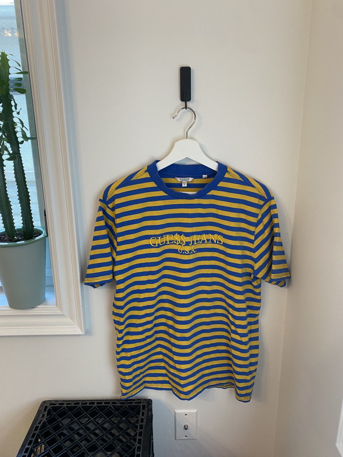 Guess asap blue store yellow