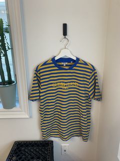 Guess x asap yellow and blue tee |