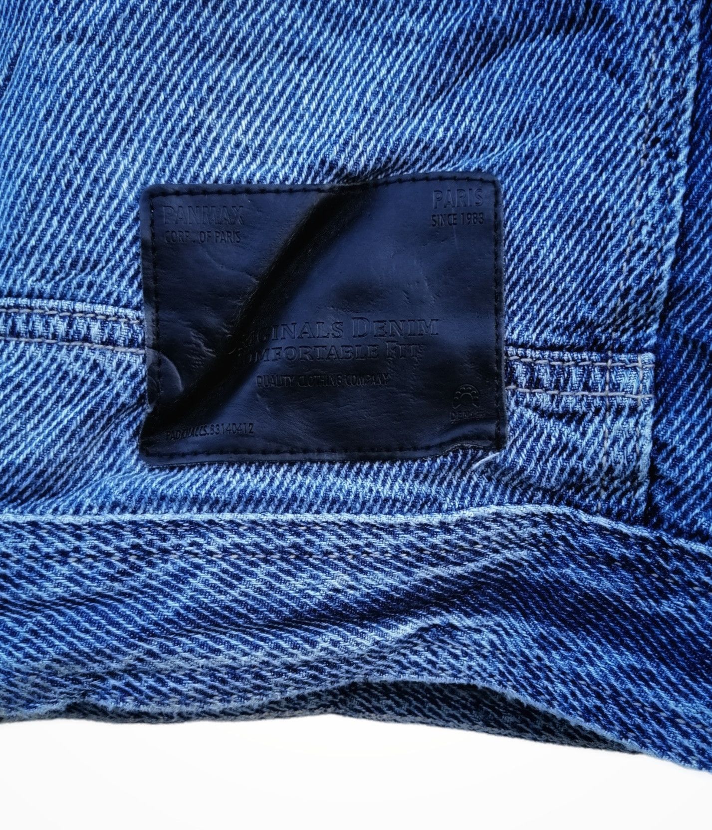 Japanese Brand × Vintage Vintage Panmax Paris Fashion Denim Patches Jacket Size US M / EU 48-50 / 2 - 15 Thumbnail